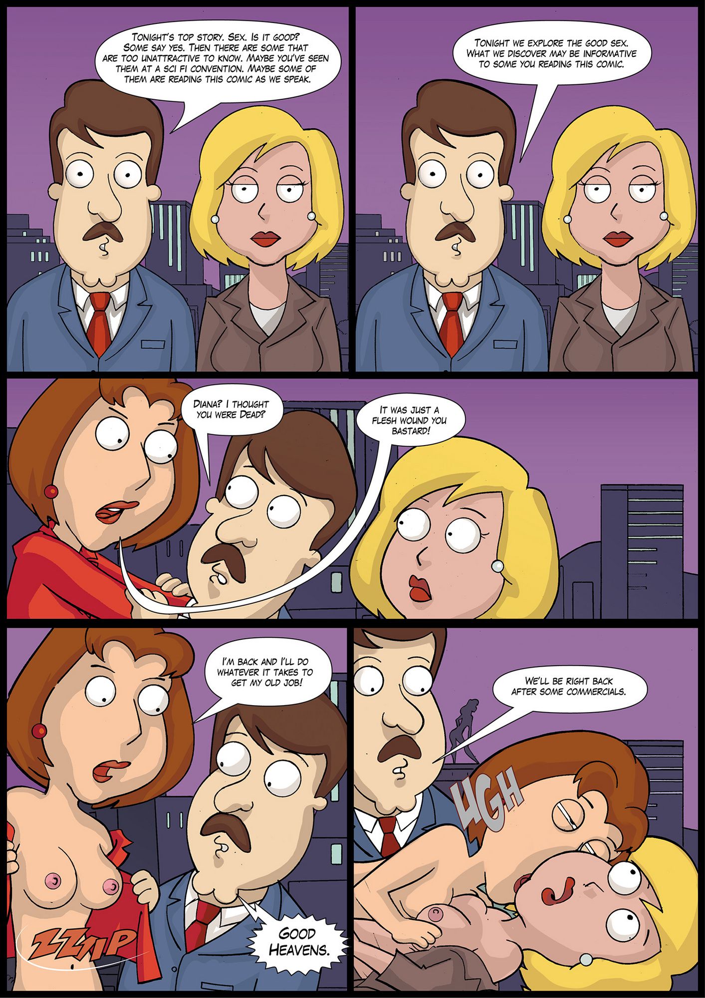 Family Pie (Family Guy) [JKRComix] 3 . Family Pie - Chapter 3 (Family Guy) [JKRComix] – page 2
