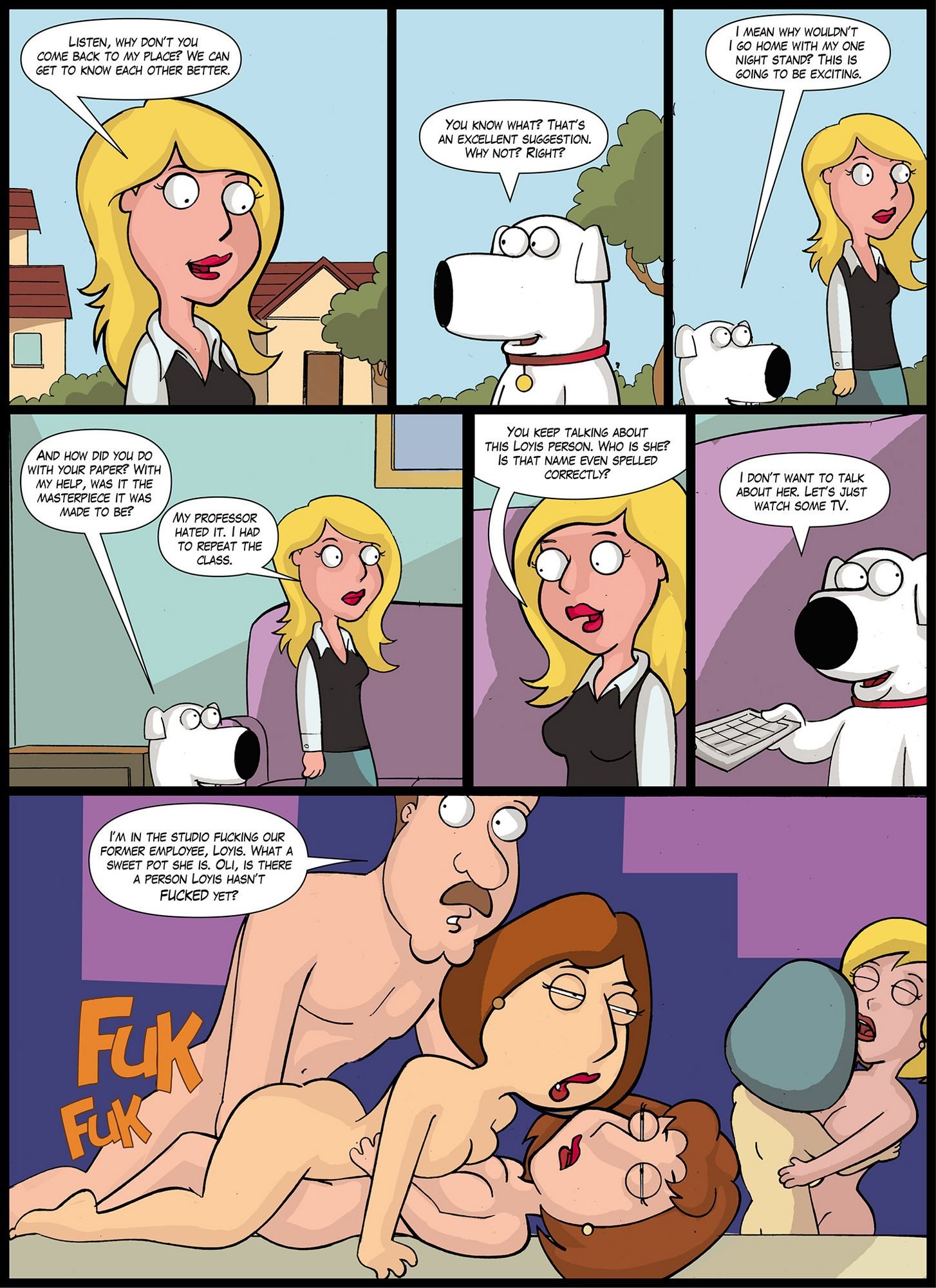 Family Pie (Family Guy) [JKRComix] 4 . Family Pie - Chapter 4 (Family Guy) [JKRComix] – page 3