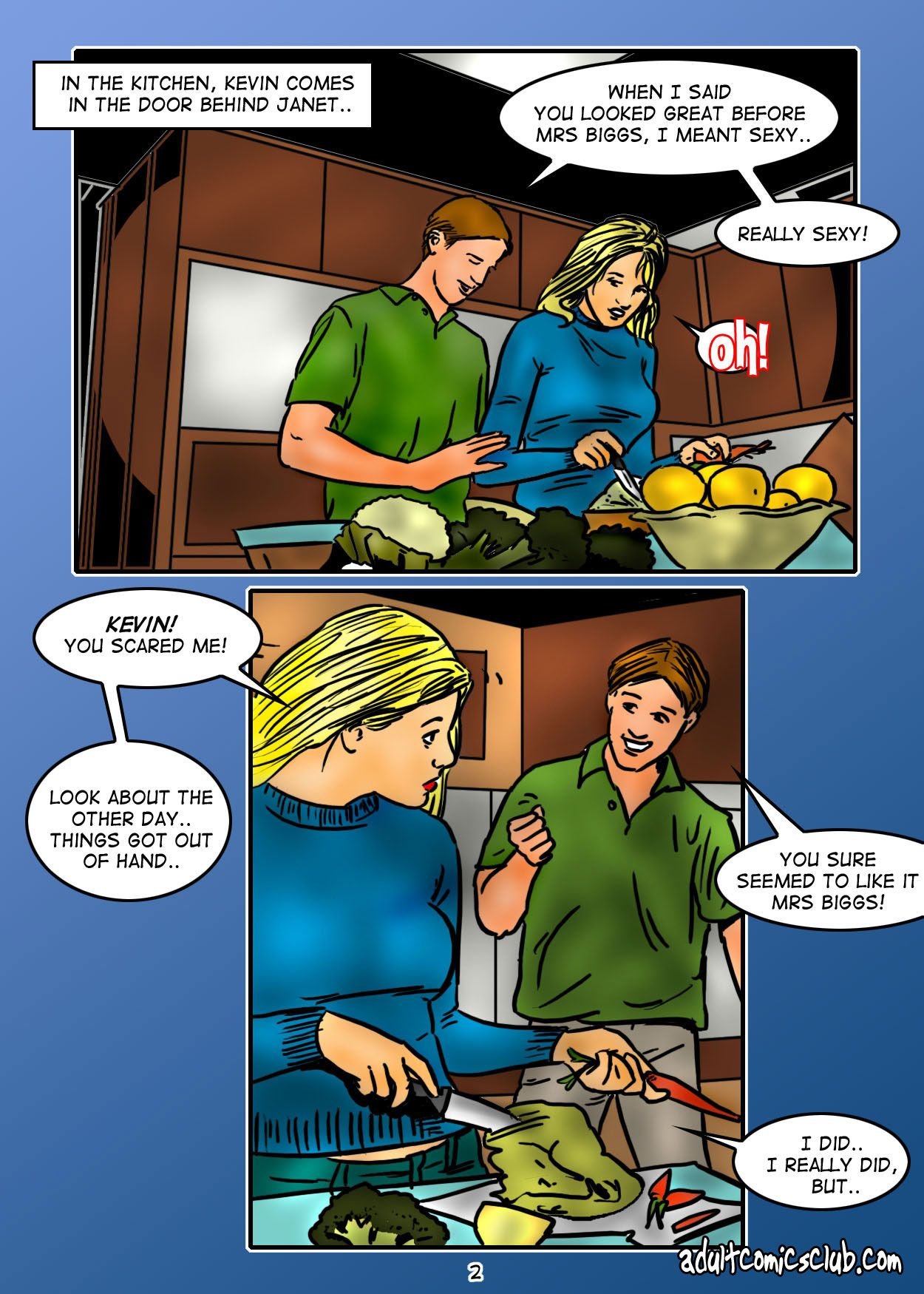 Best Friend’s Mom [AdultComicsClub] 1 . Best Friend's Mom - Chapter 1 [AdultComicsClub] – page 12