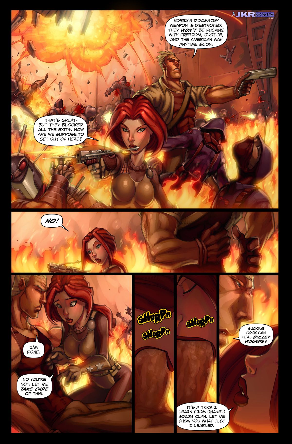 GI Hoe (G.I. Joe) [JKRComix] 1 . GI Hoe - Chapter 1 (G.I. Joe) [JKRComix] – page 2