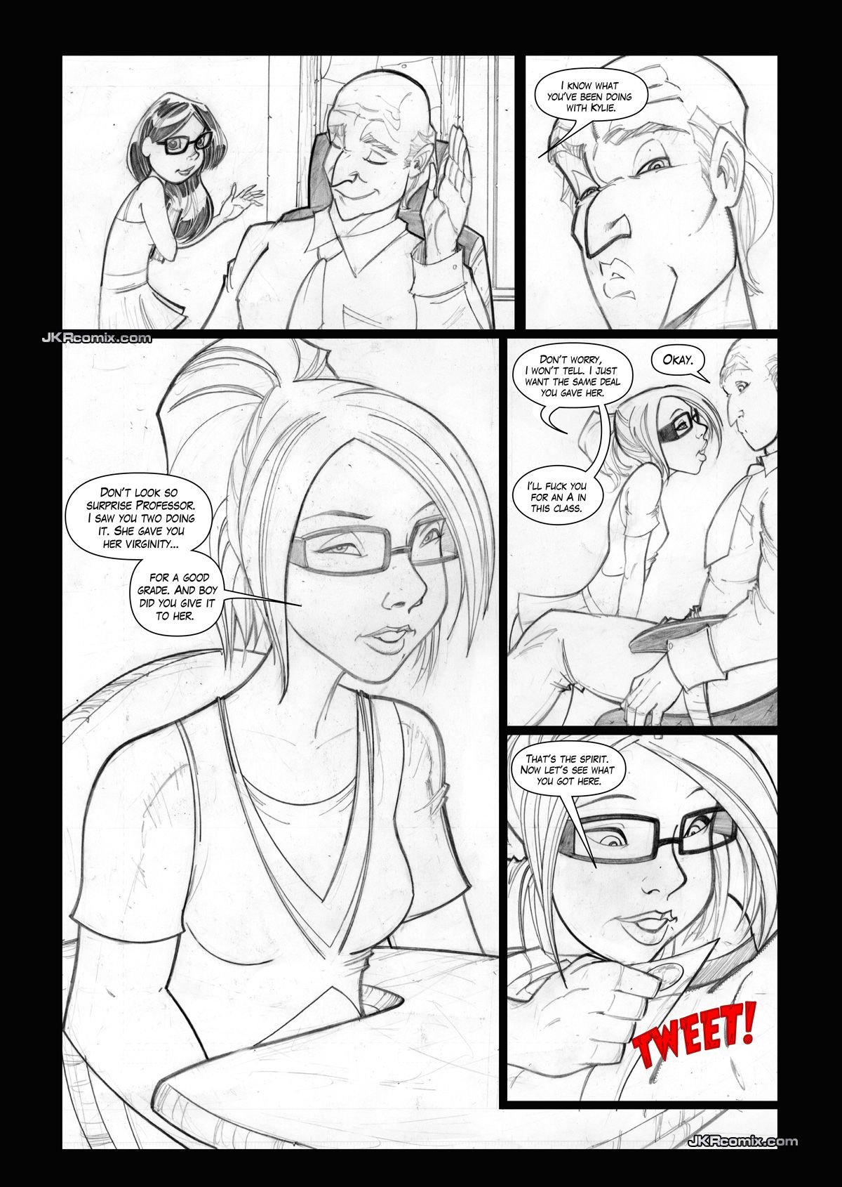 Give Me An A+ [JKRComix] 2 . Give Me An A+ - Chapter 2 [JKRComix] – page 2