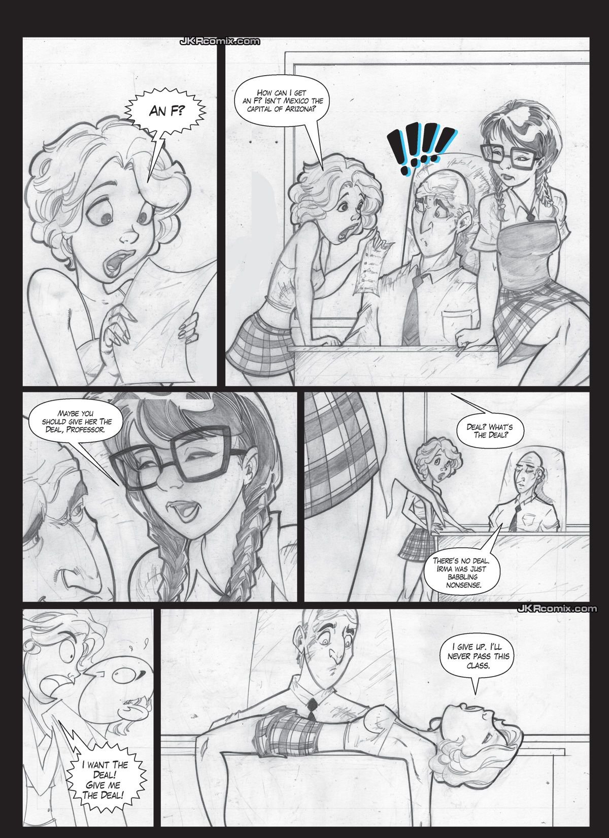 Give Me An A+ [JKRComix] 5 . Give Me An A+ - Chapter 5 [JKRComix] – page 2