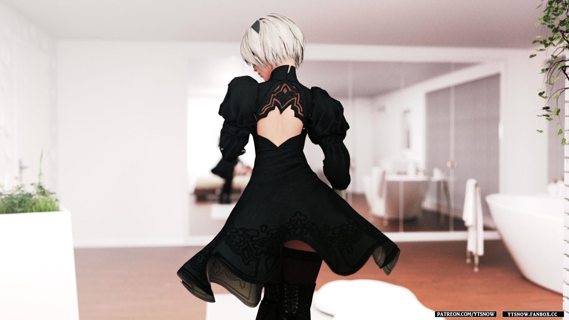 2B (Nier: Automata) [YTSnow] 1 . 2B - Chapter 1 (Nier: Automata) [YTSnow] – page 2