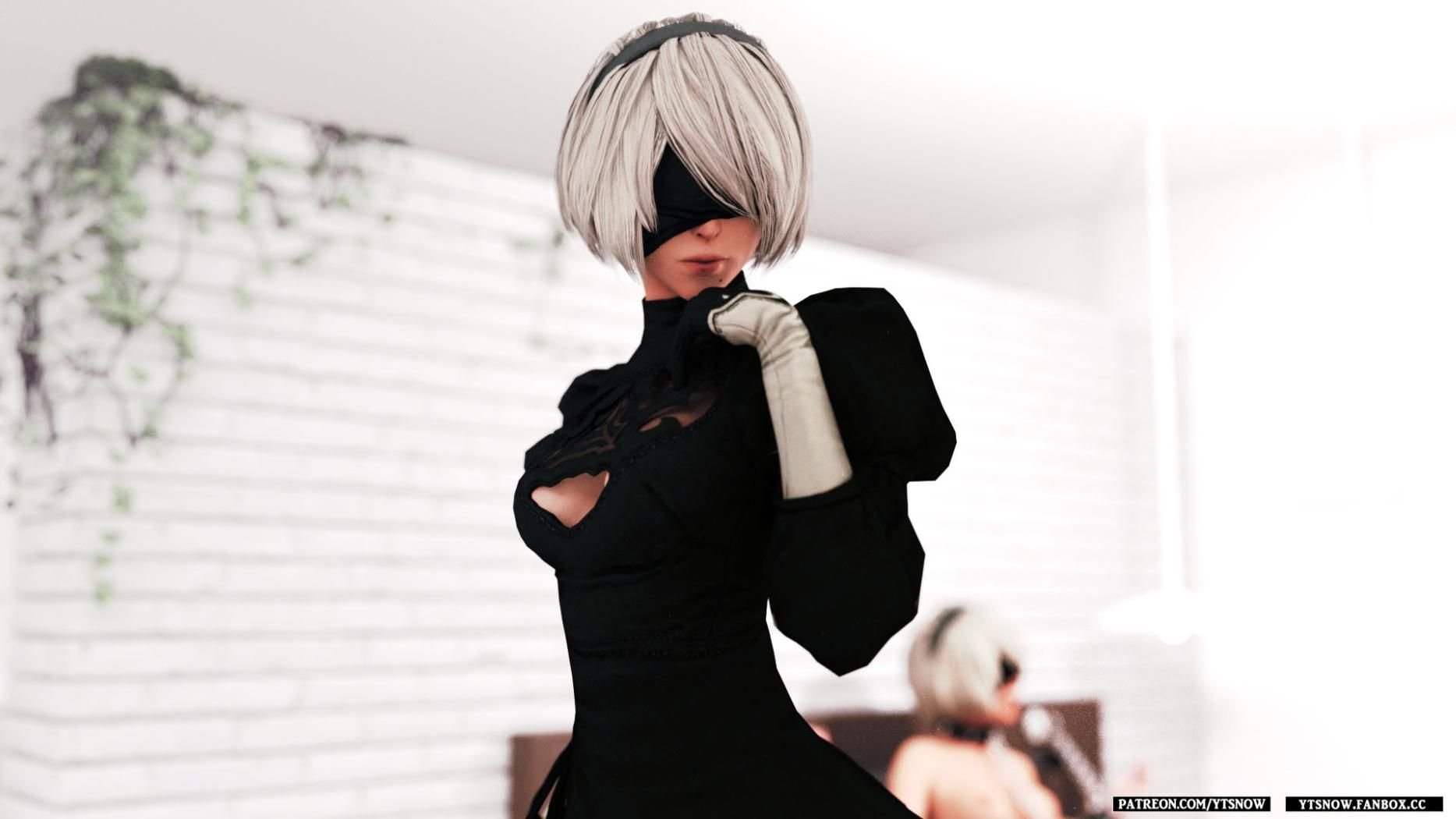 2B (Nier: Automata) [YTSnow] 1 . 2B - Chapter 1 (Nier: Automata) [YTSnow] – page 3
