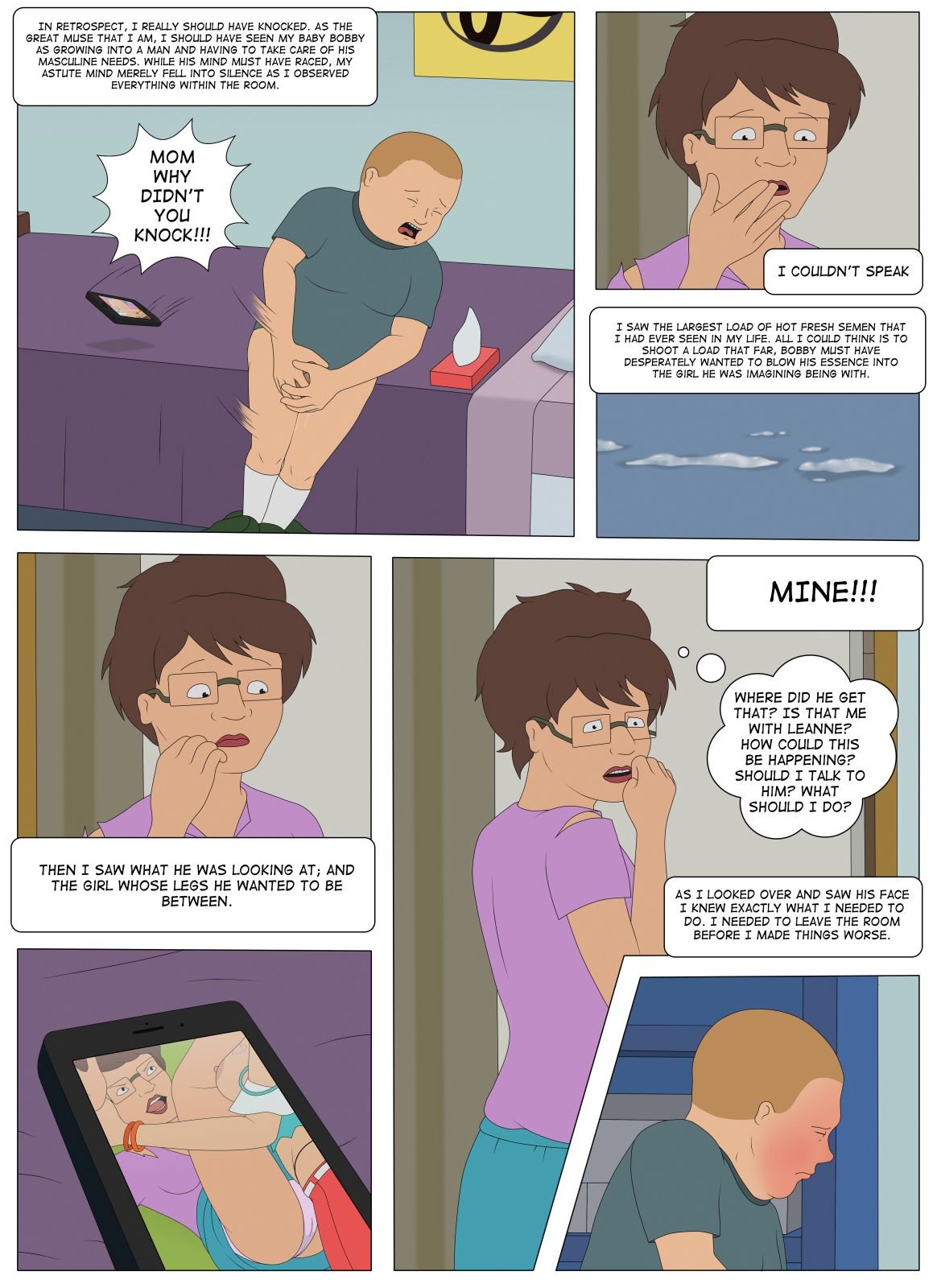 Bobby’s Fuck Hole (King of the Hill) [Sfan] 1 . Bobby's Fuck Hole - Chapter 1 (King of the Hill) [Sfan] – page 4