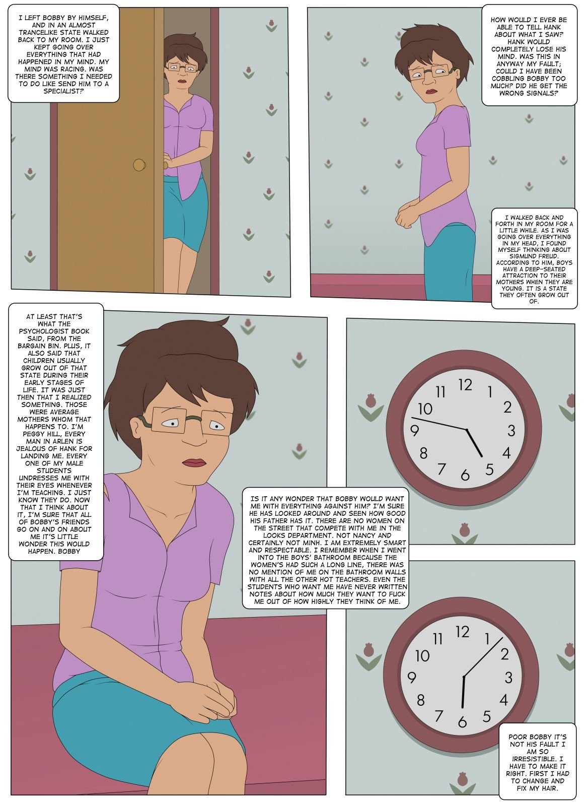 Bobby’s Fuck Hole (King of the Hill) [Sfan] 1 . Bobby's Fuck Hole - Chapter 1 (King of the Hill) [Sfan] – page 5