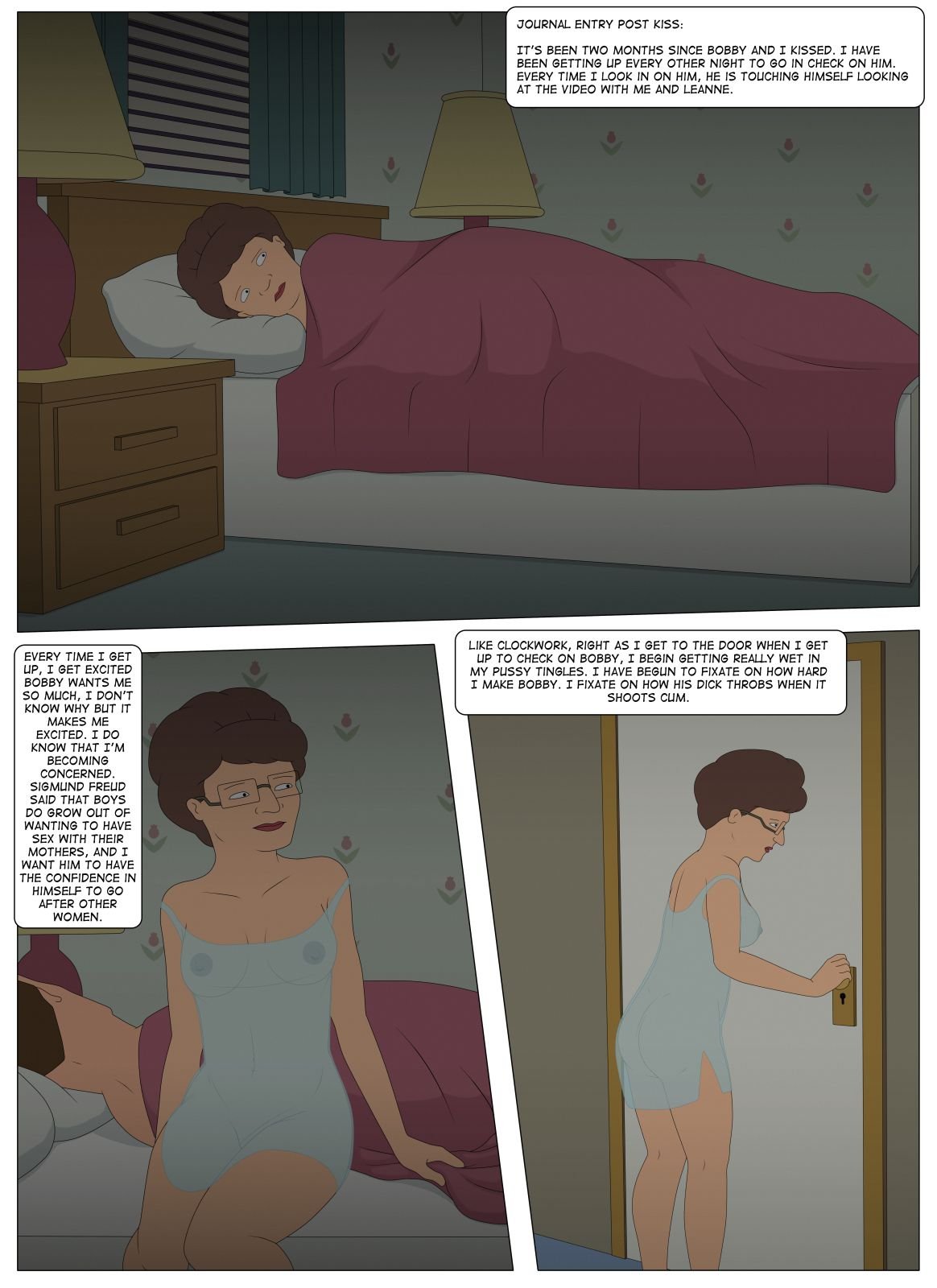 Bobby’s Fuck Hole (King of the Hill) [Sfan] 1 . Bobby's Fuck Hole - Chapter 1 (King of the Hill) [Sfan] – page 9