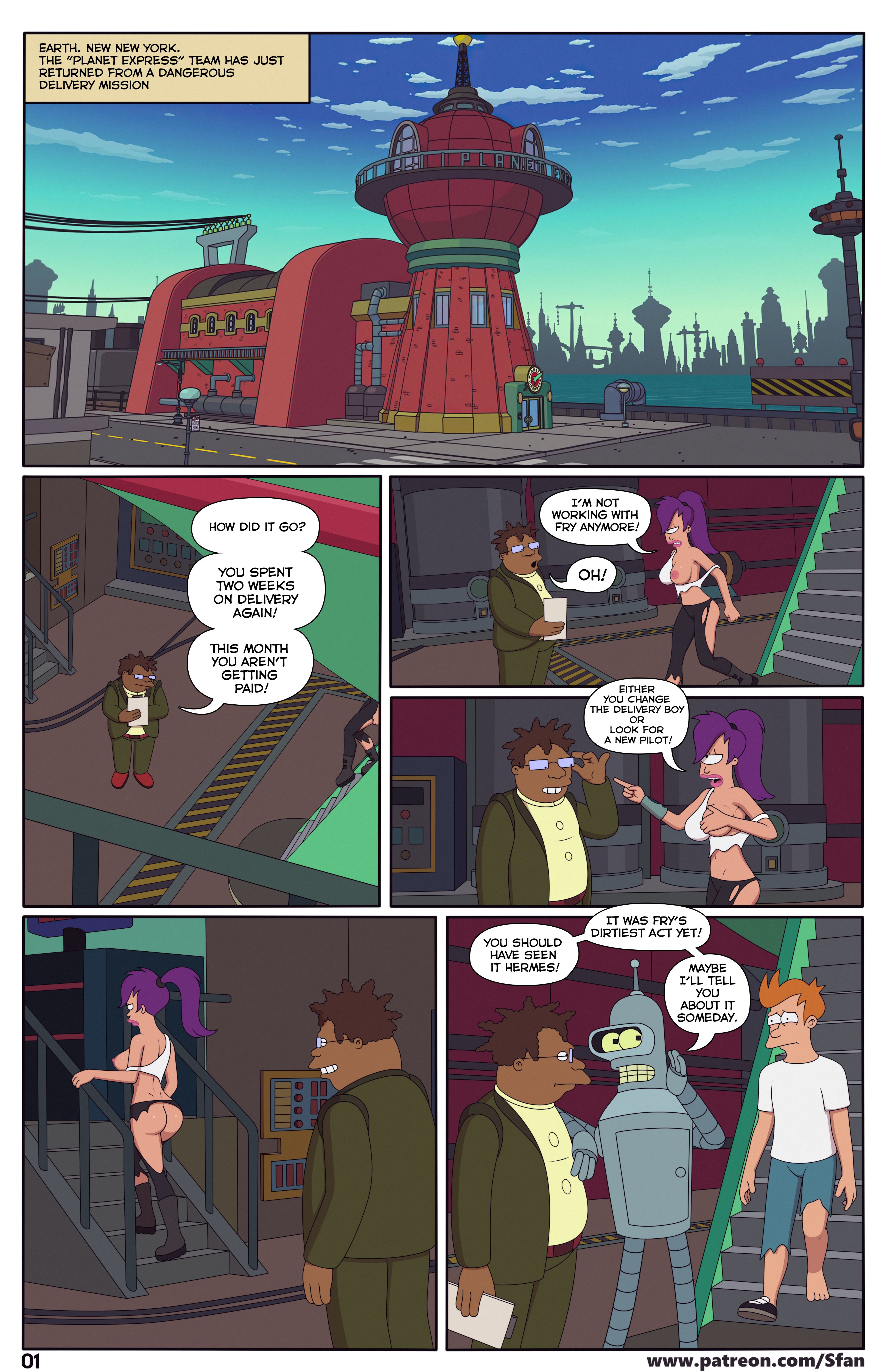 Fry’s Phone List (Futurama) [Sfan] 1 . Fry's Phone List - Chapter 1 (Futurama) [Sfan] – page 3