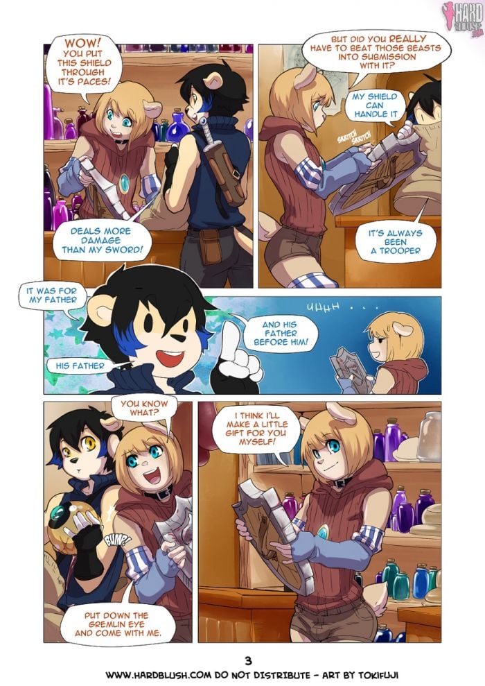 The Mightiest Shield [Tokifuji] 1 . The Mightiest Shield - Chapter 1 [Tokifuji] – page 3