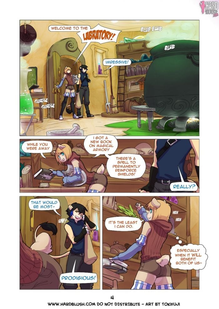 The Mightiest Shield [Tokifuji] 1 . The Mightiest Shield - Chapter 1 [Tokifuji] – page 4