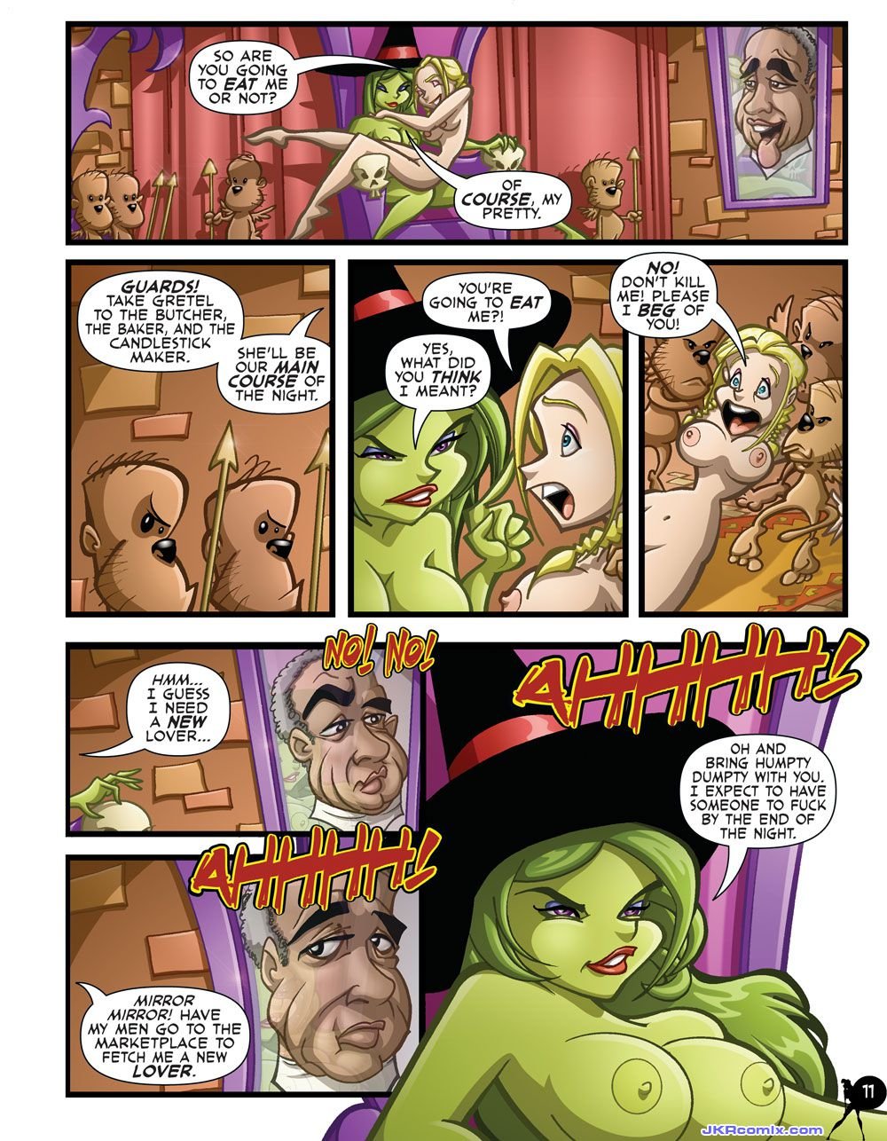 Hood (Various) [JKRComix] 1 . Hood - Chapter 1 (Various) [JKRComix] – page 12