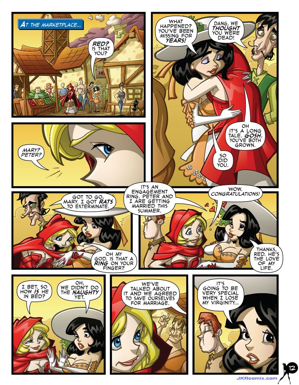 Hood (Various) [JKRComix] 1 . Hood - Chapter 1 (Various) [JKRComix] – page 13