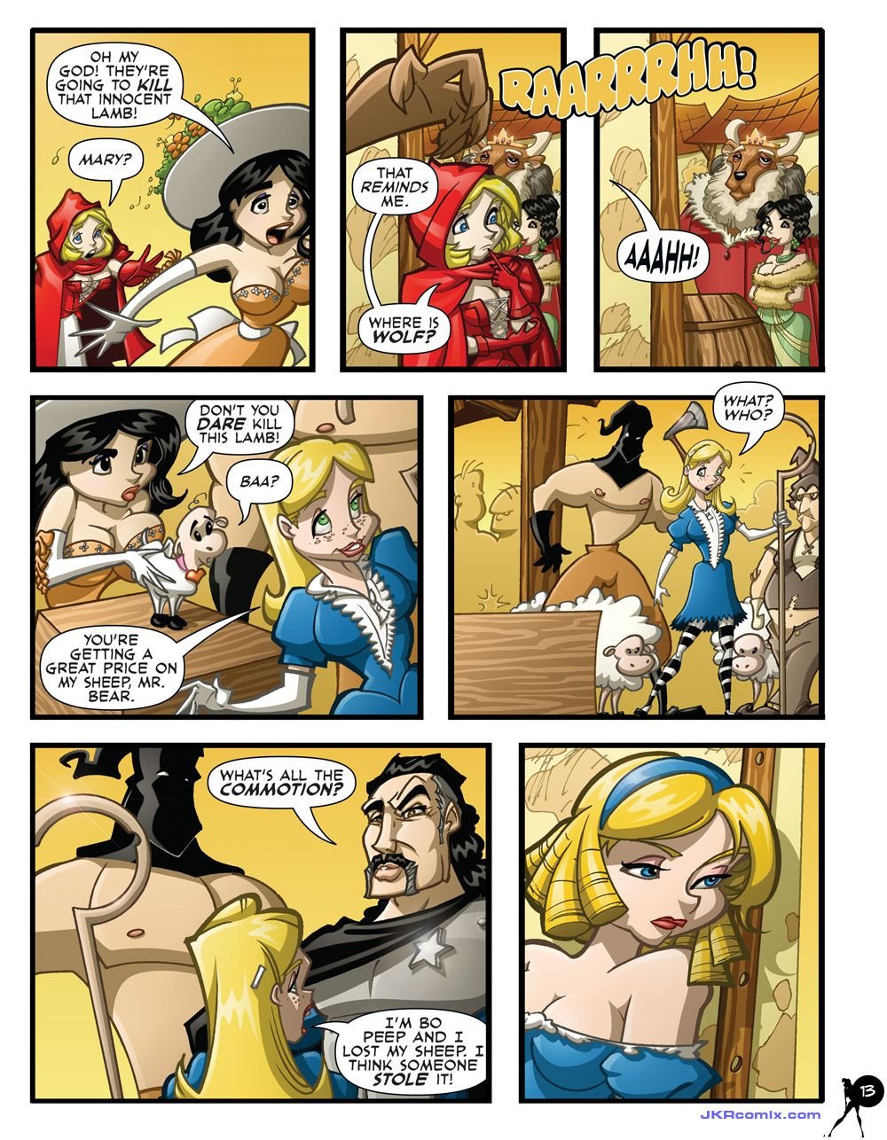 Hood (Various) [JKRComix] 1 . Hood - Chapter 1 (Various) [JKRComix] – page 14