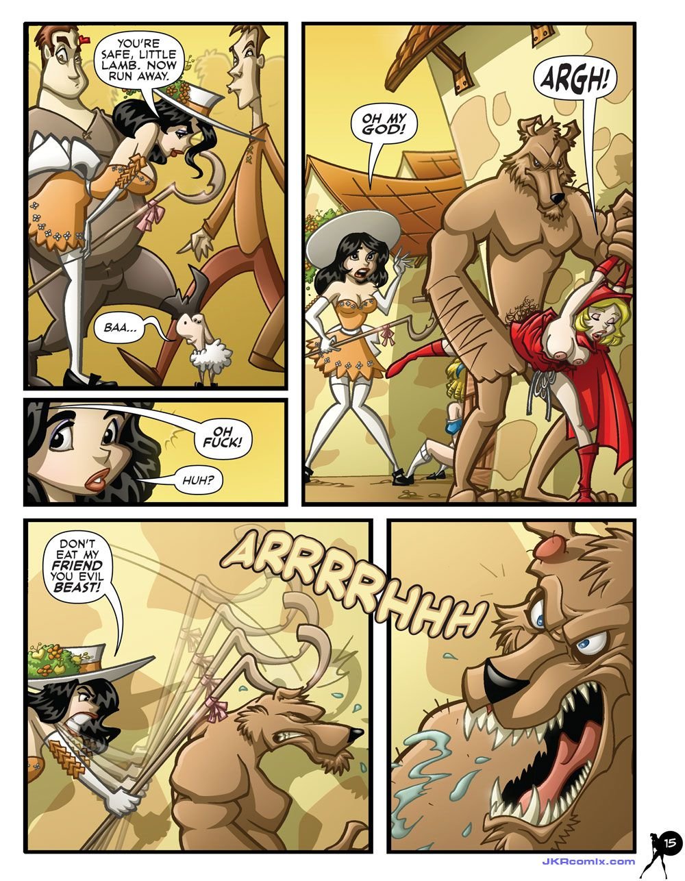 Hood (Various) [JKRComix] 1 . Hood - Chapter 1 (Various) [JKRComix] – page 16