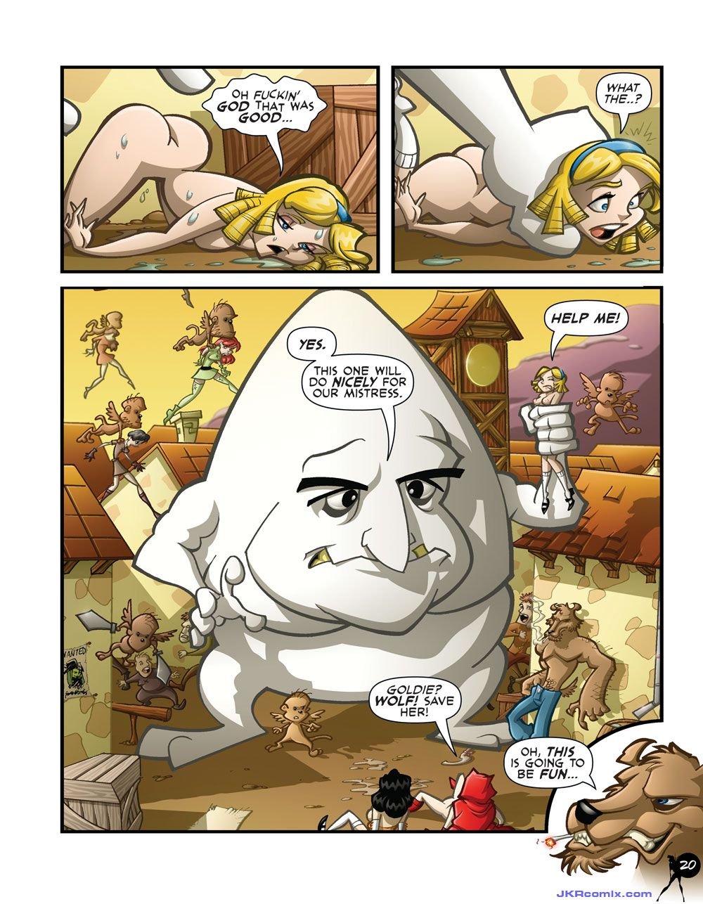Hood (Various) [JKRComix] 1 . Hood - Chapter 1 (Various) [JKRComix] – page 21