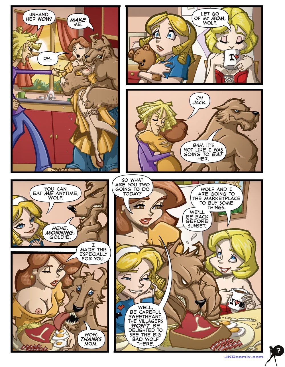 Hood (Various) [JKRComix] 1 . Hood - Chapter 1 (Various) [JKRComix] – page 8