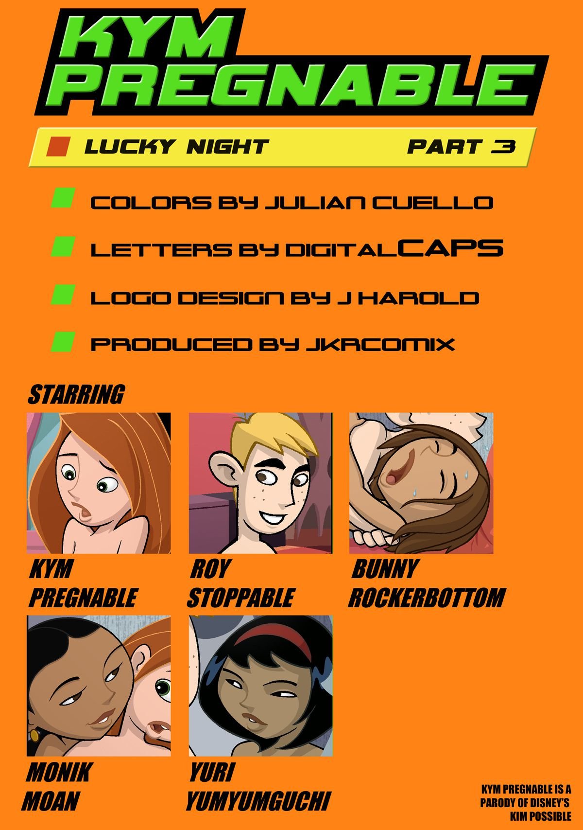 Kym Pregnable (Kim Possible) [JKRComix] 3 . Kym Pregnable - Chapter 3 (Kim Possible) [JKRComix] – page 1