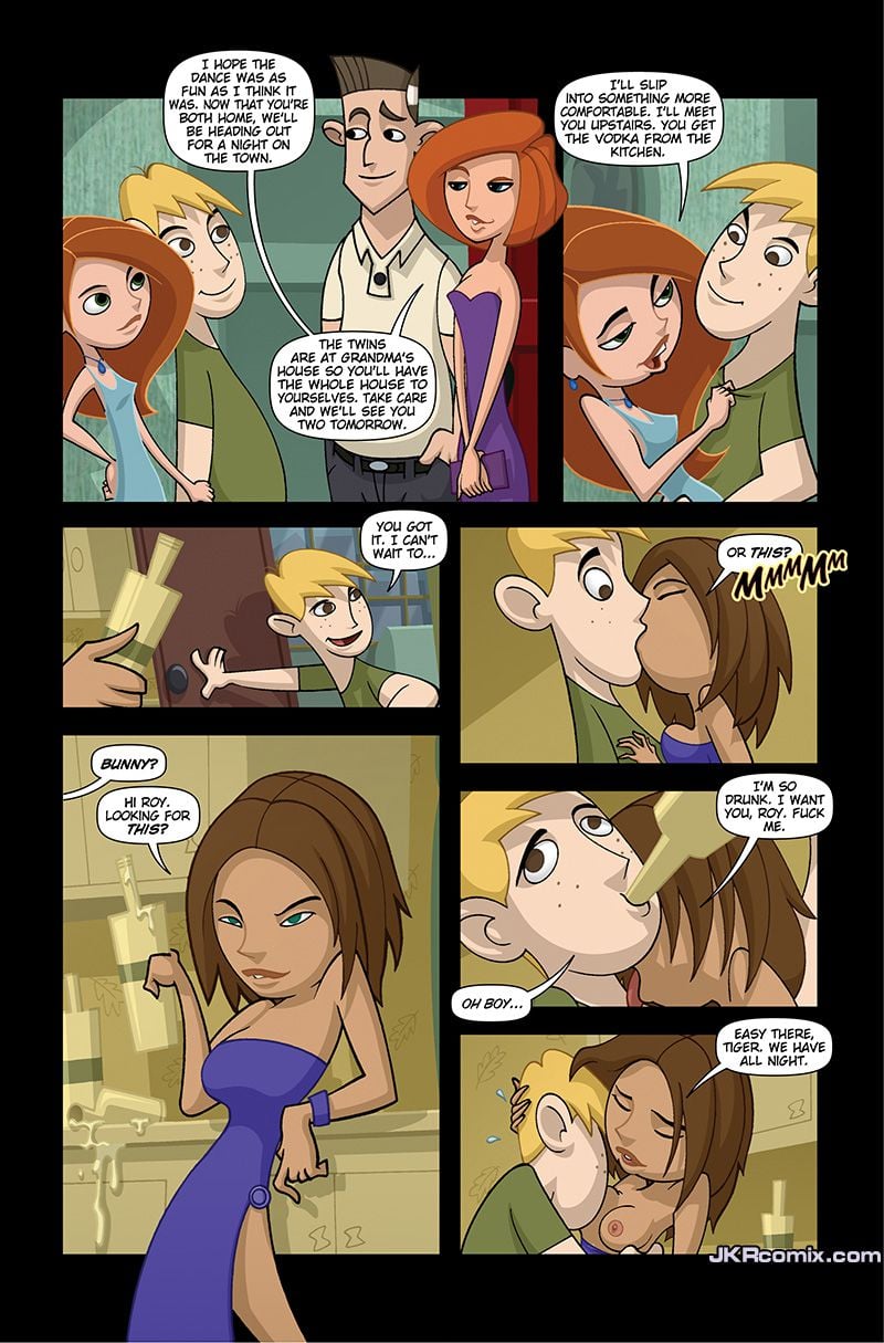 Kym Pregnable (Kim Possible) [JKRComix] 2 . Kym Pregnable - Chapter 2 (Kim Possible) [JKRComix] – page 2