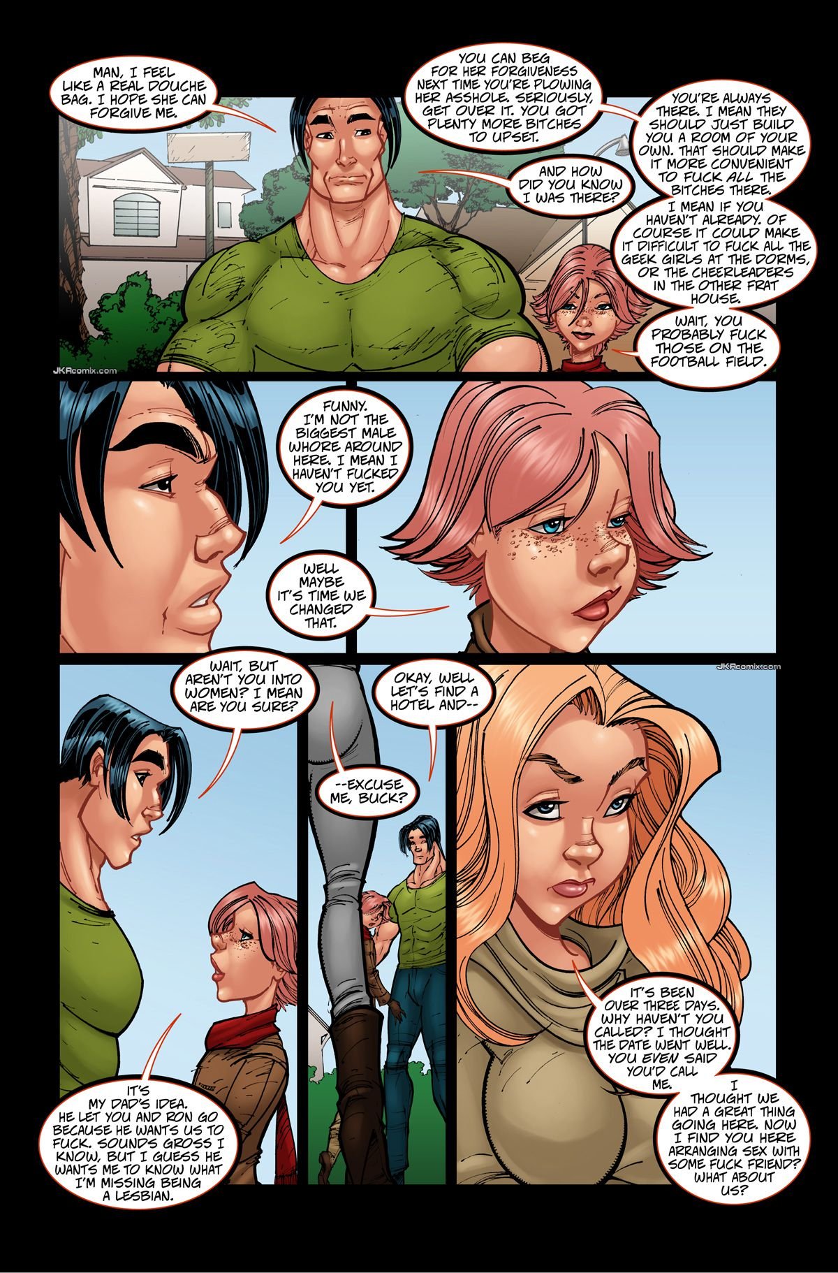 Mount Harass [JKRComix] 2.2 . Mount Harass - First Date - Chapter 2 [JKRComix] – page 10