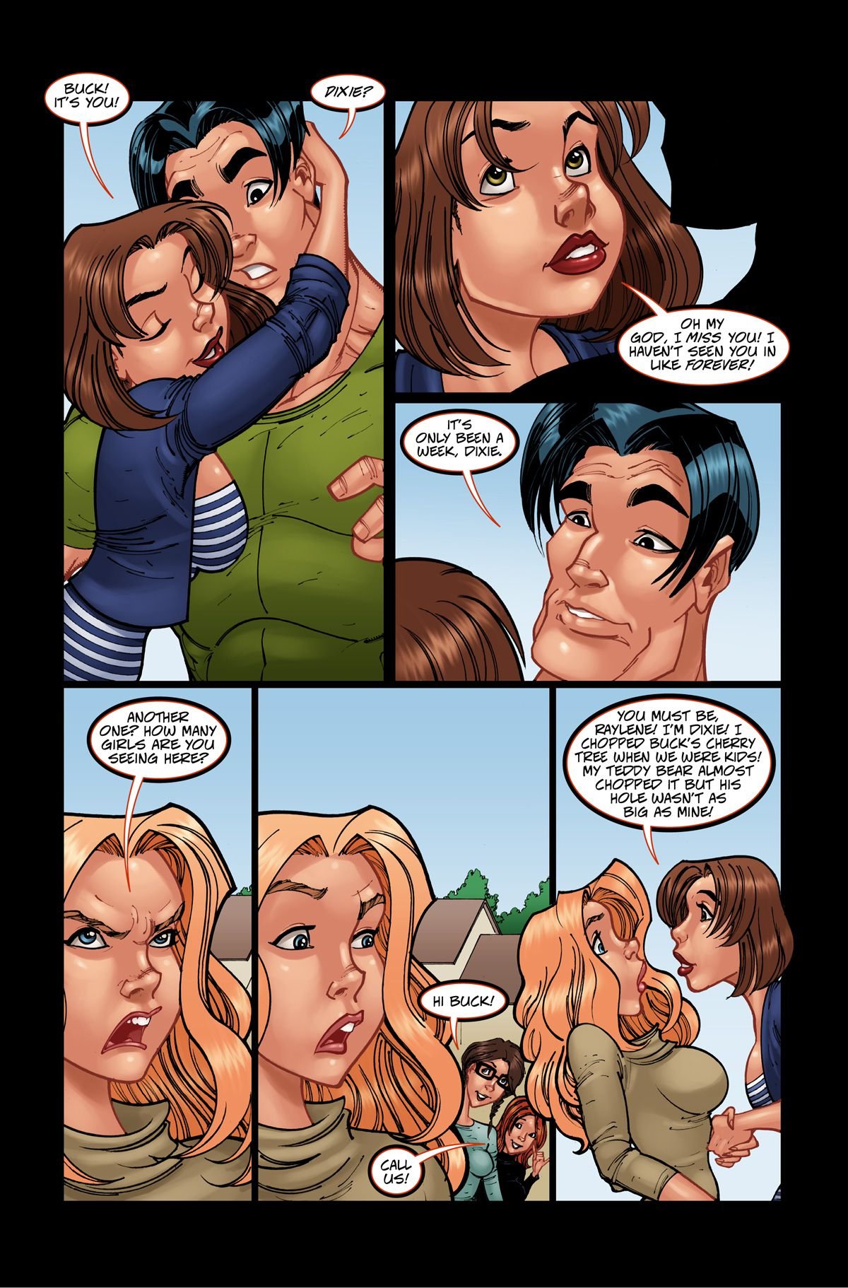 Mount Harass [JKRComix] 2.2 . Mount Harass - First Date - Chapter 2 [JKRComix] – page 11