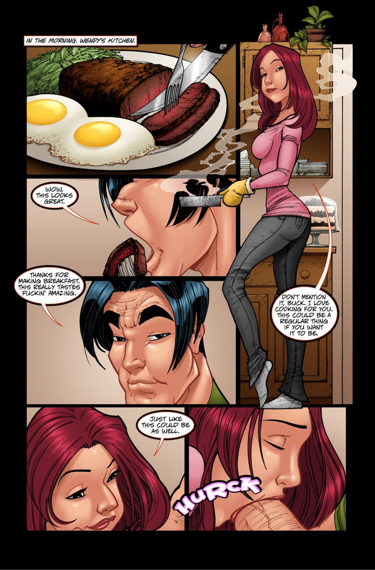 Mount Harass [JKRComix] 2.2 . Mount Harass - First Date - Chapter 2 [JKRComix] – page 7