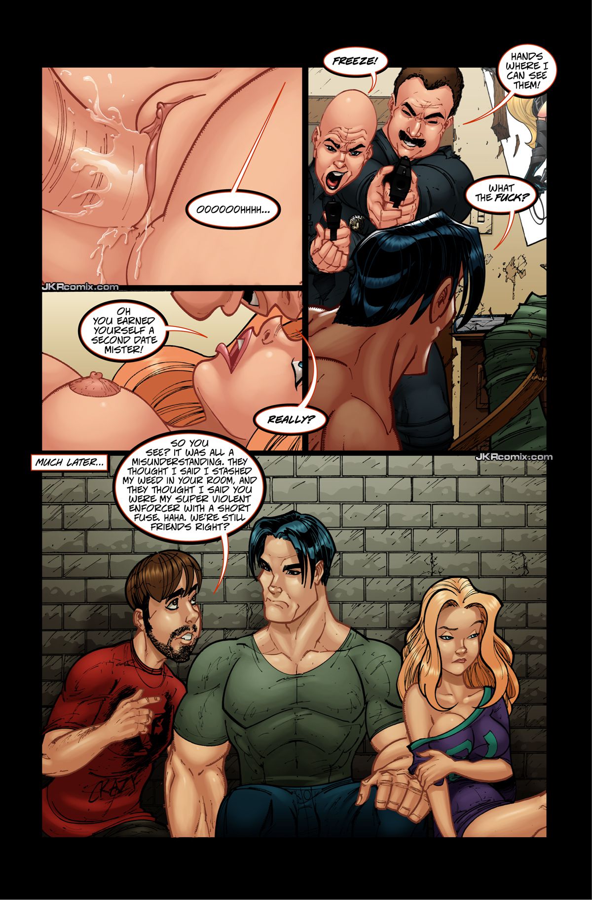 Mount Harass [JKRComix] 2.1 . Mount Harass - First Date - Chapter 1 [JKRComix] – page 15