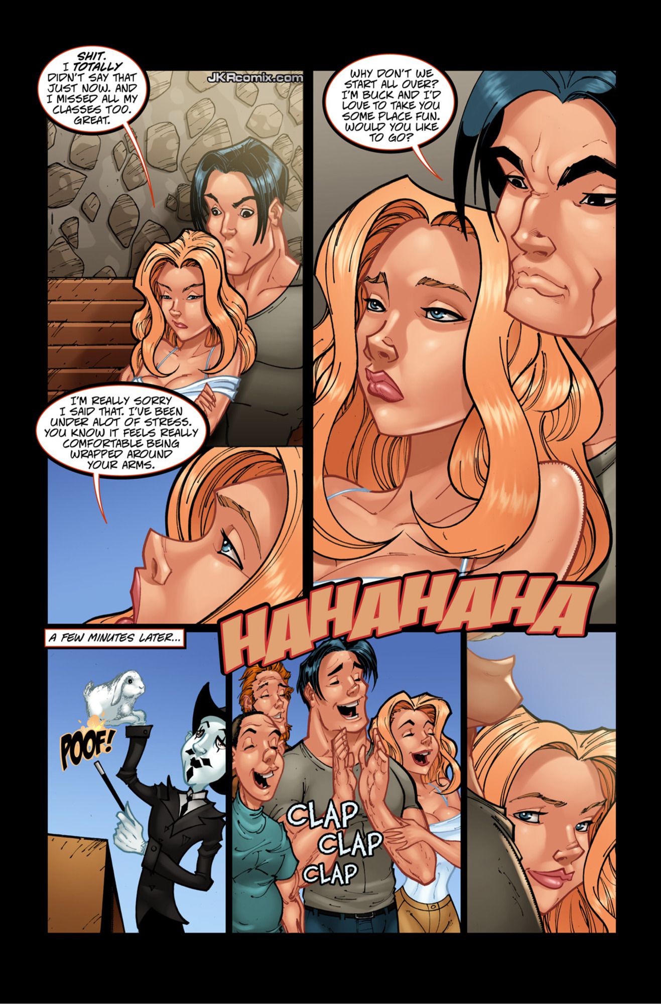 Mount Harass [JKRComix] 2.1 . Mount Harass - First Date - Chapter 1 [JKRComix] – page 5