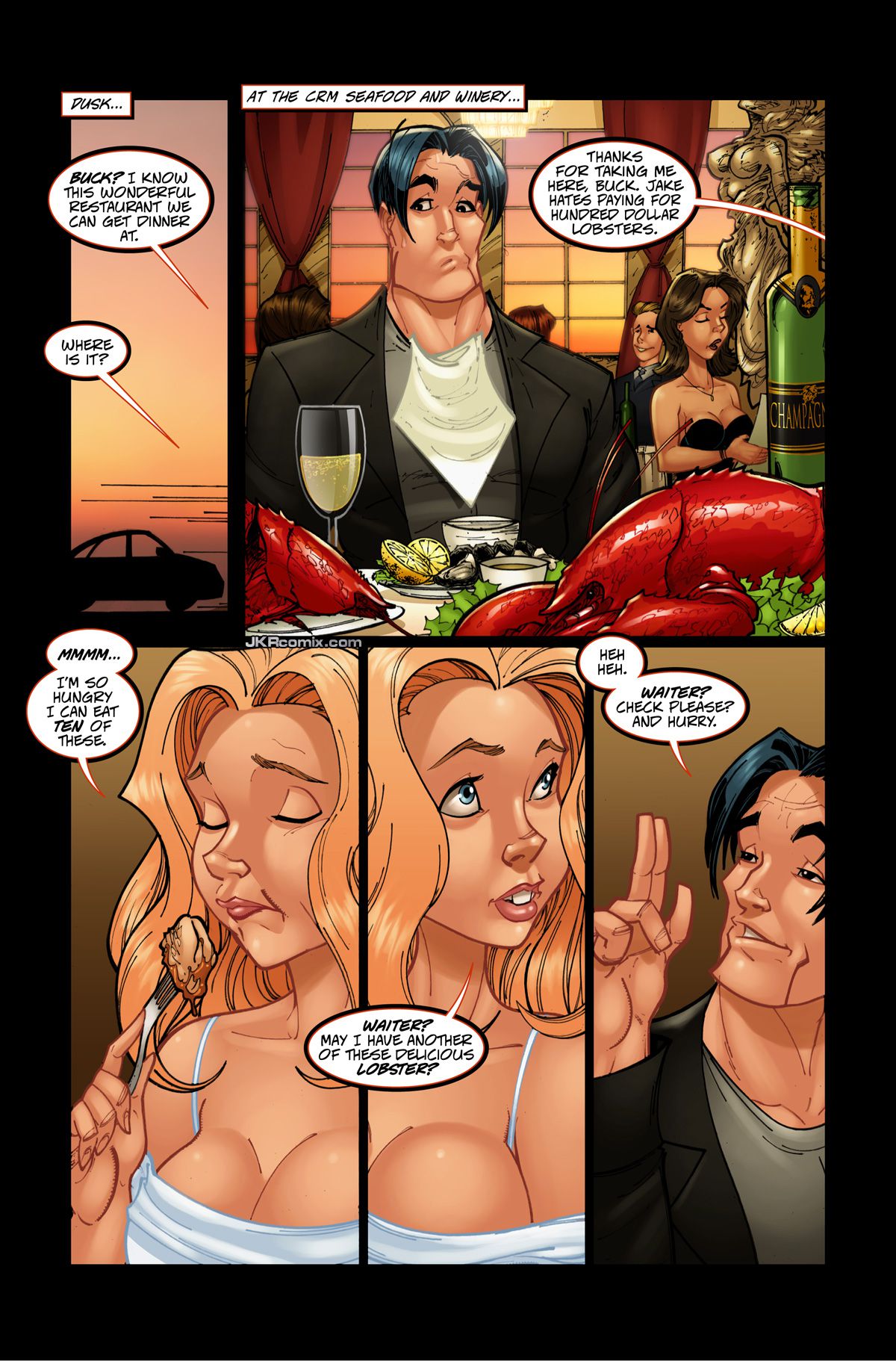 Mount Harass [JKRComix] 2.1 . Mount Harass - First Date - Chapter 1 [JKRComix] – page 6