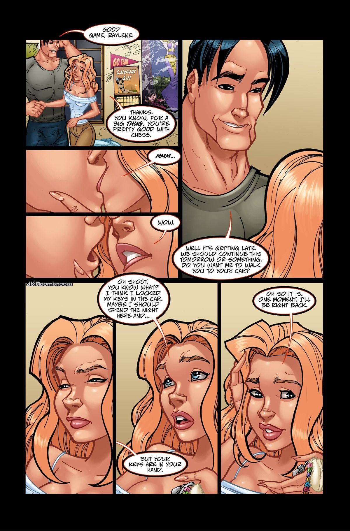 Mount Harass [JKRComix] 2.1 . Mount Harass - First Date - Chapter 1 [JKRComix] – page 8