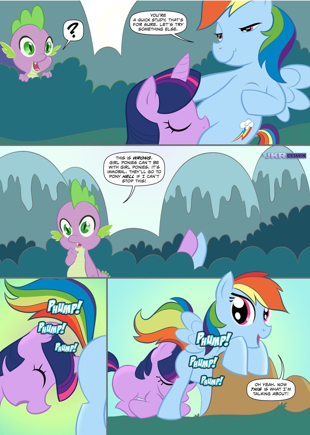 My Horny Pony – Sex Is Magic (My Little Pony – Friendship Is Magic) [JKRComix] 1 . My Horny Pony - Sex Is Magic - Chapter 1 (My Little Pony - Friendship Is Magic) [JKRComix] – page 4