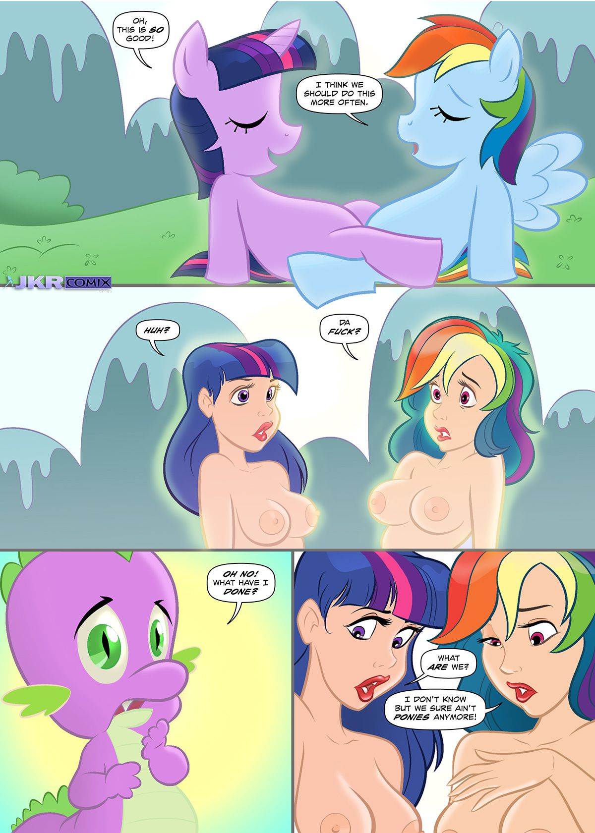 My Horny Pony – Sex Is Magic (My Little Pony – Friendship Is Magic) [JKRComix] 1 . My Horny Pony - Sex Is Magic - Chapter 1 (My Little Pony - Friendship Is Magic) [JKRComix] – page 6