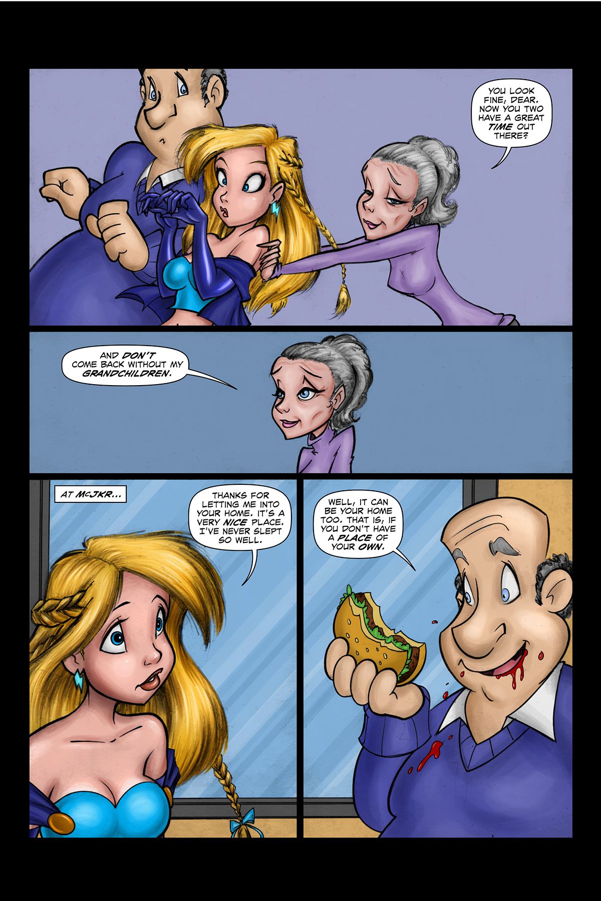O Girl [JKRComix] 2 . O Girl - Chapter 2 [JKRComix] – page 4