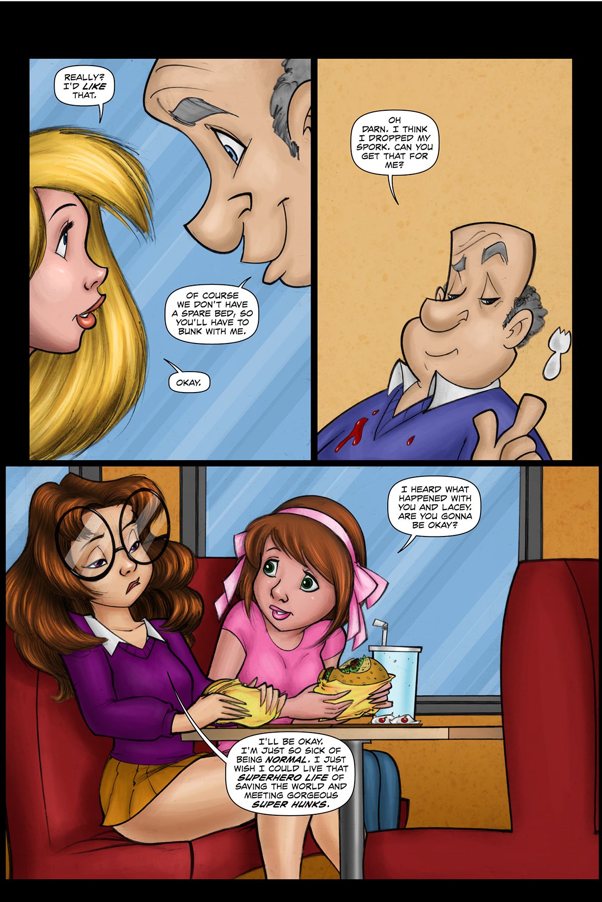 O Girl [JKRComix] 2 . O Girl - Chapter 2 [JKRComix] – page 5