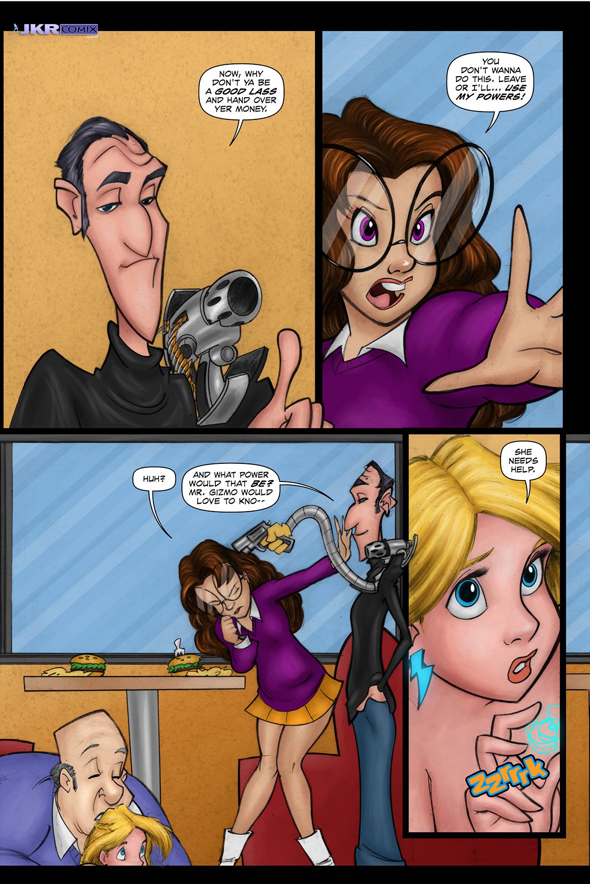 O Girl [JKRComix] 2 . O Girl - Chapter 2 [JKRComix] – page 9
