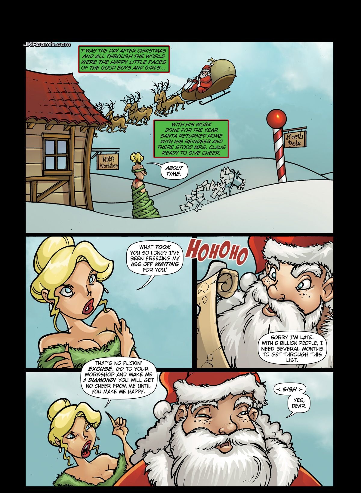 Santa’s Hohohos [JKRComix] 1 . Santa's Hohohos - Chapter 1 [JKRComix] – page 2