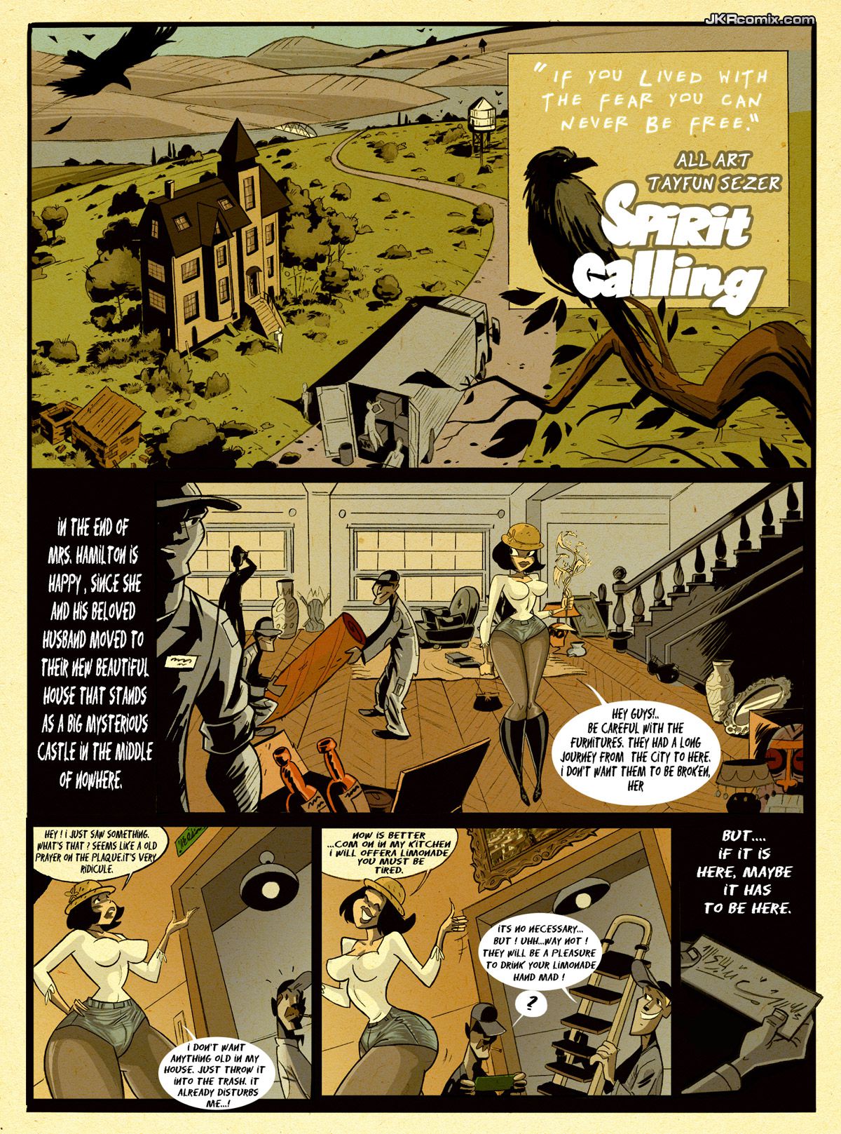 Spirit Calling [JKRComix] 1 . Spirit Calling - Chapter 1 [JKRComix] – page 2