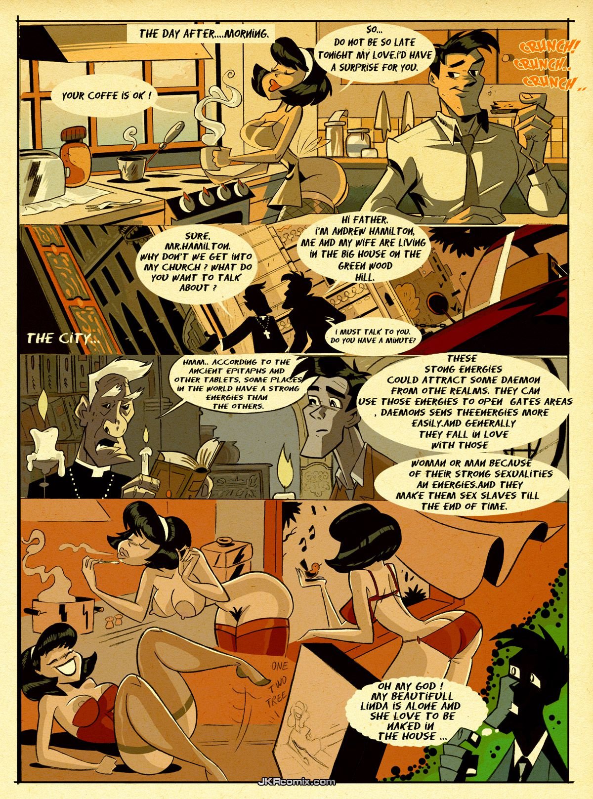 Spirit Calling [JKRComix] 1 . Spirit Calling - Chapter 1 [JKRComix] – page 4