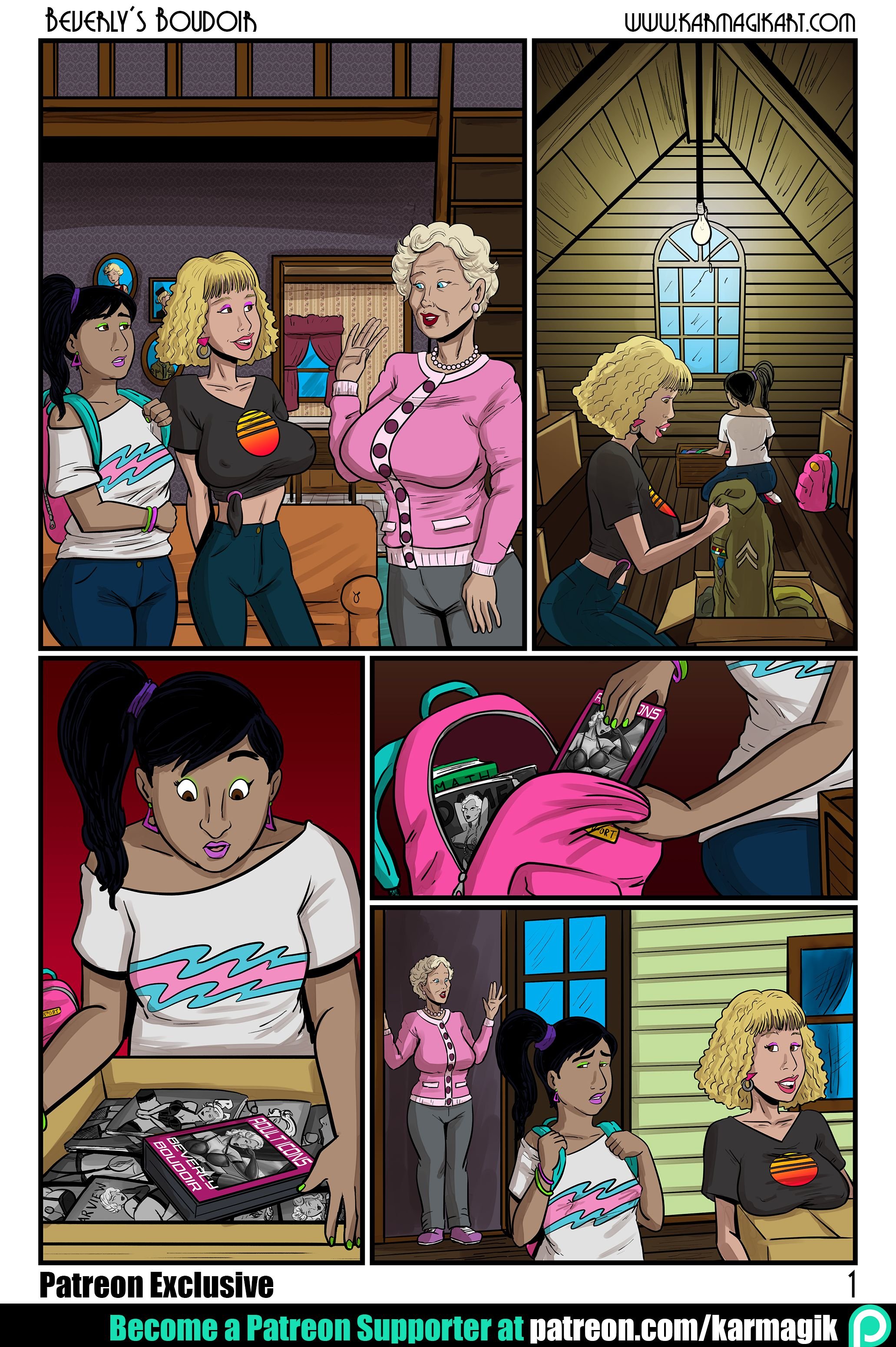 Beverly’s Boudoir [Karmagik] 1.5 . Beverly's Boudoir - Textless - Chapter 1 [Karmagik] – page 4