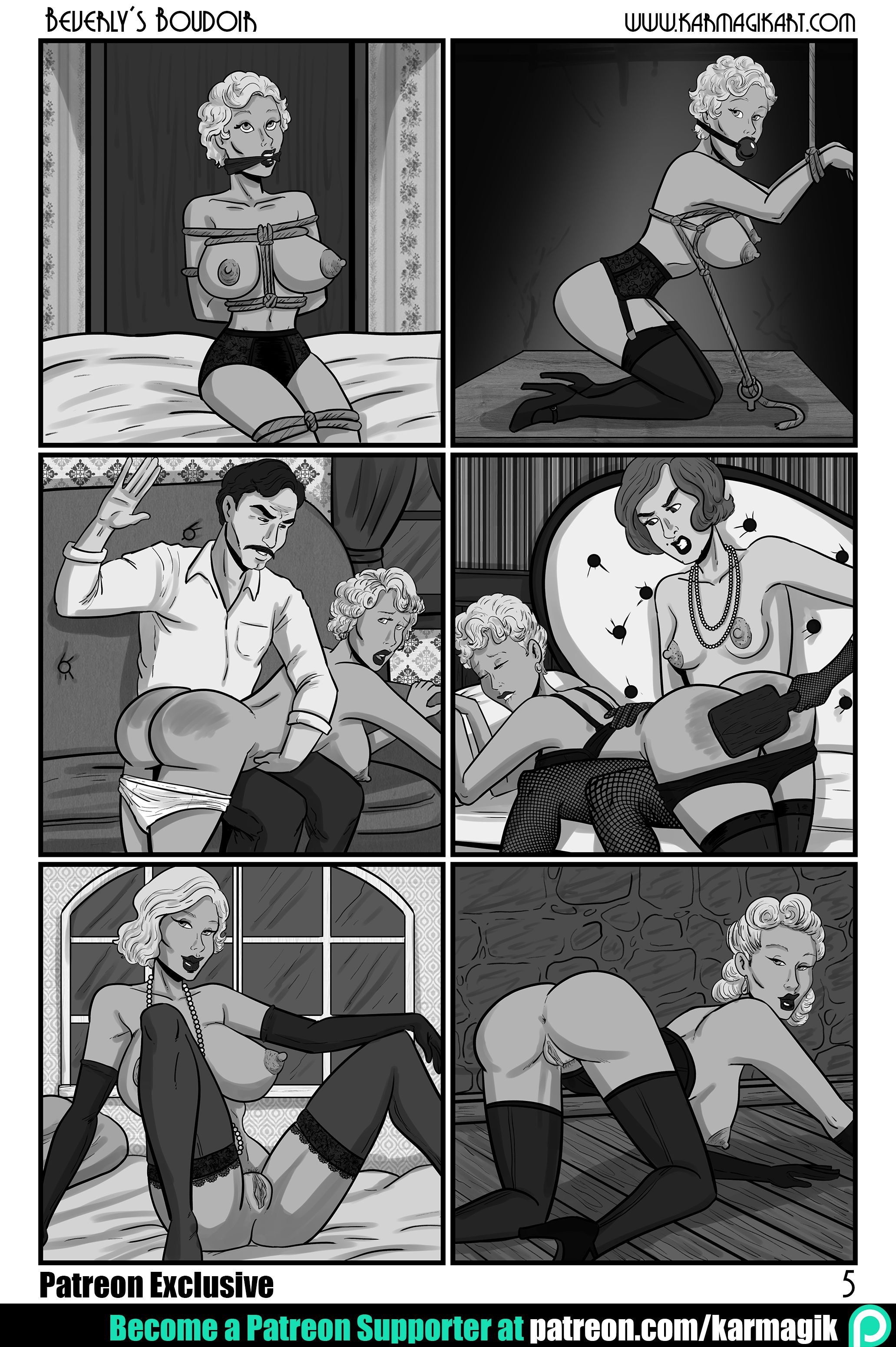 Beverly’s Boudoir [Karmagik] 1.5 . Beverly's Boudoir - Textless - Chapter 1 [Karmagik] – page 8