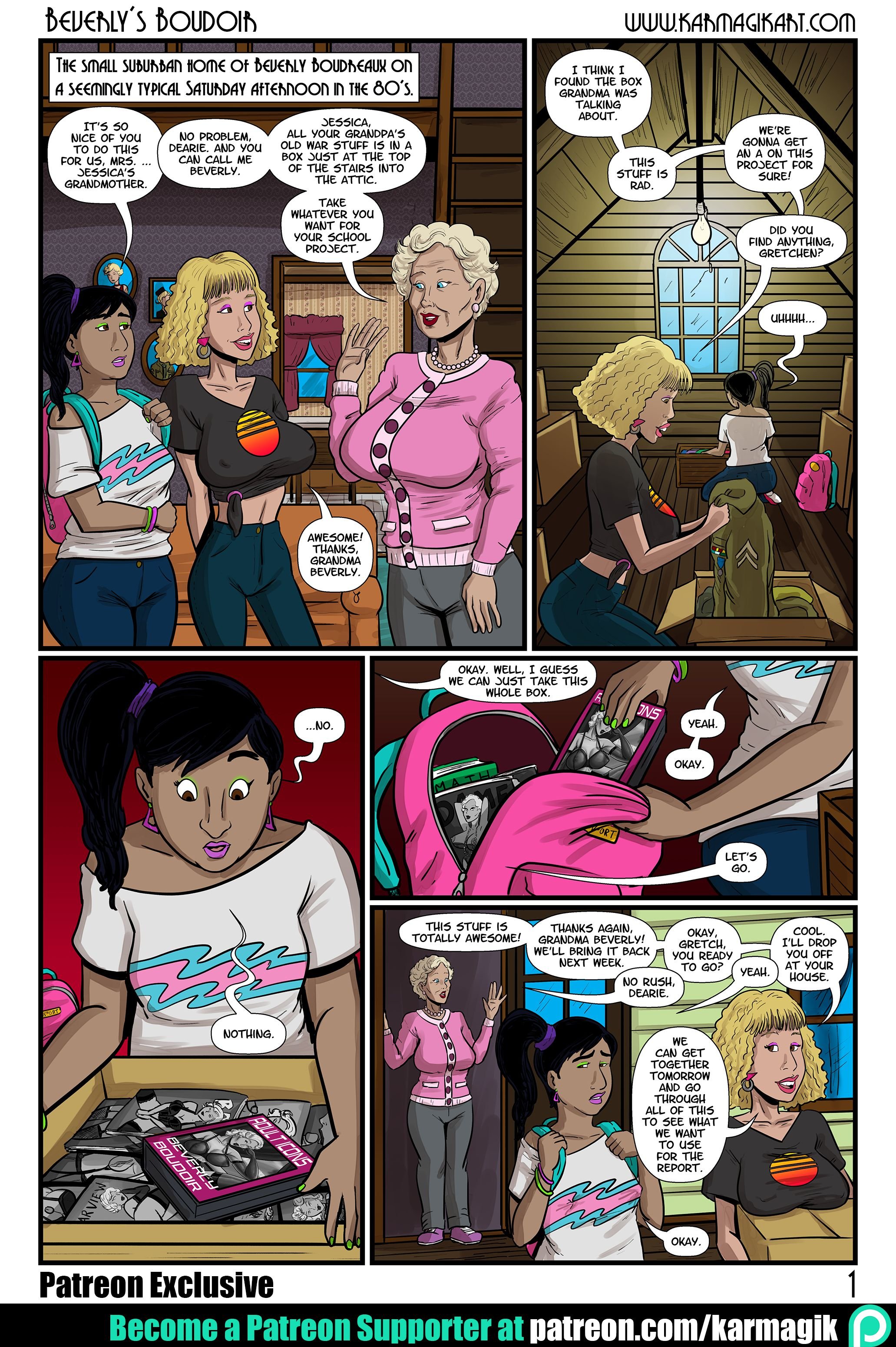 Beverly’s Boudoir [Karmagik] 1 . Beverly's Boudoir - Chapter 1 [Karmagik] – page 4