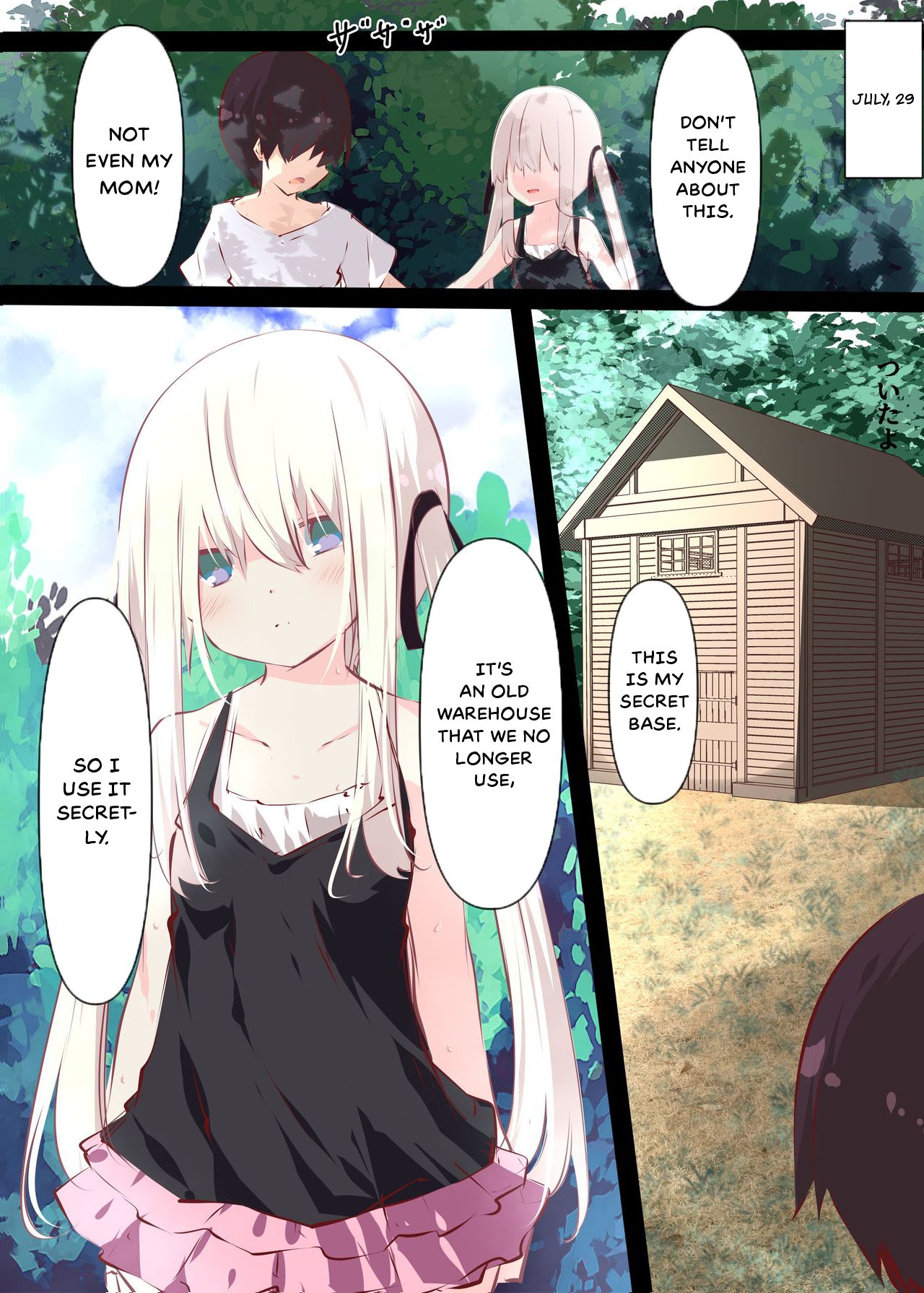 Because it’s Summer Vacation [Tabuchi] 1 . Because it's Summer Vacation - Chapter 1 [Tabuchi] – page 1