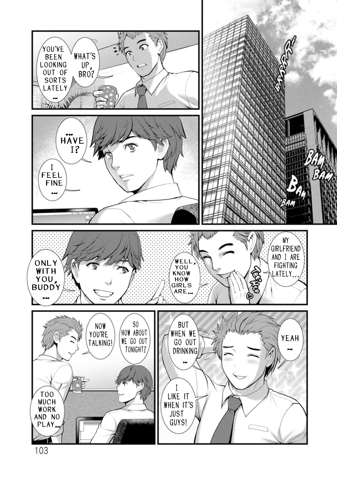 Honeymoon at 30 meters underground – page 103