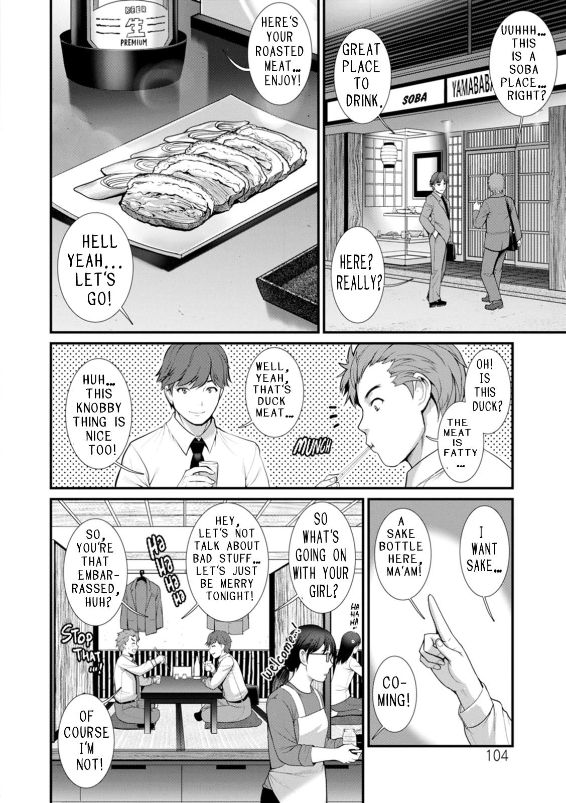 Honeymoon at 30 meters underground – page 104