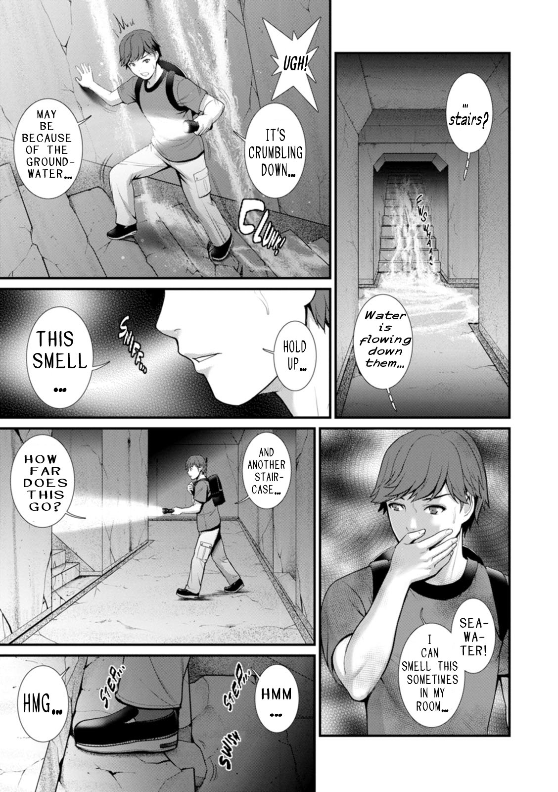 Honeymoon at 30 meters underground – page 107