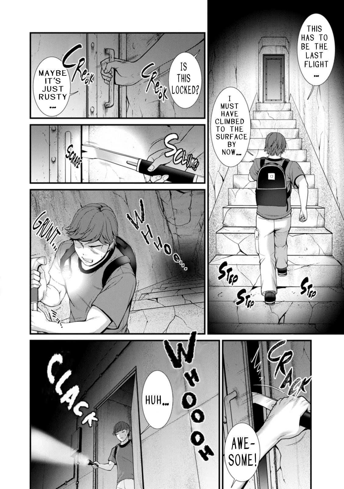 Honeymoon at 30 meters underground – page 108