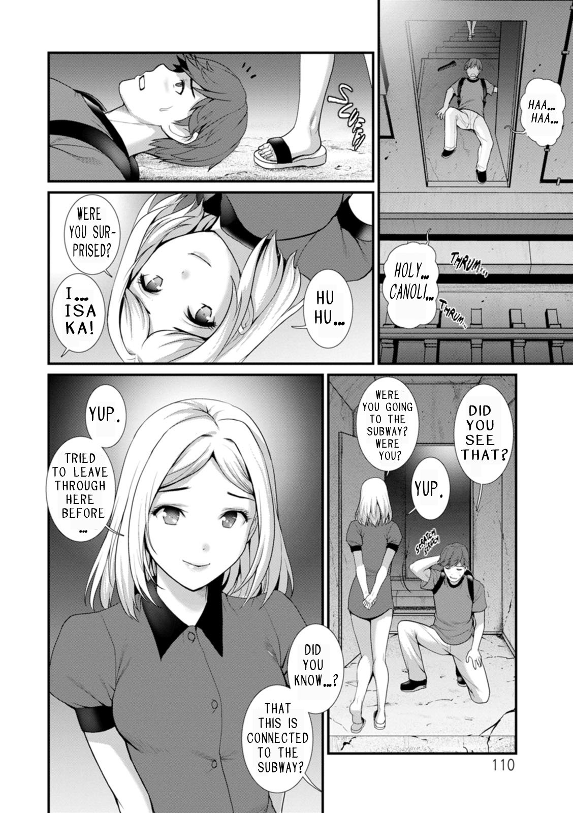 Honeymoon at 30 meters underground – page 110