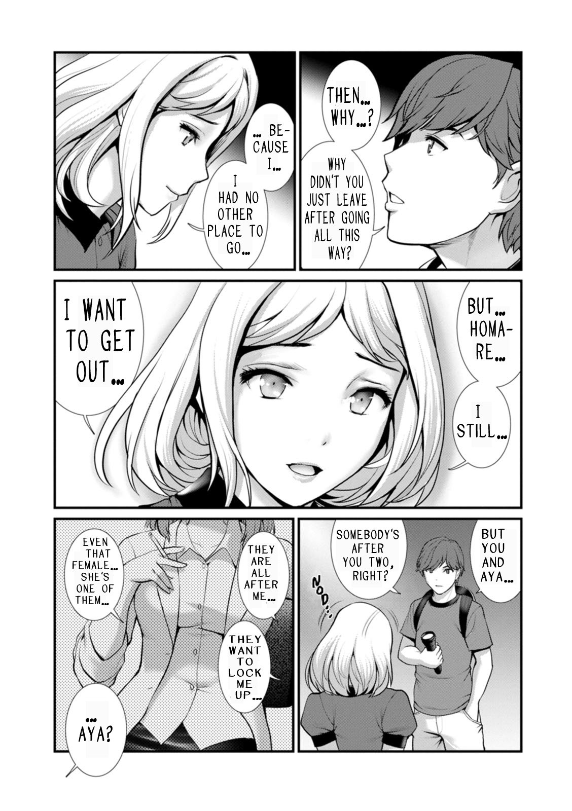 Honeymoon at 30 meters underground – page 111