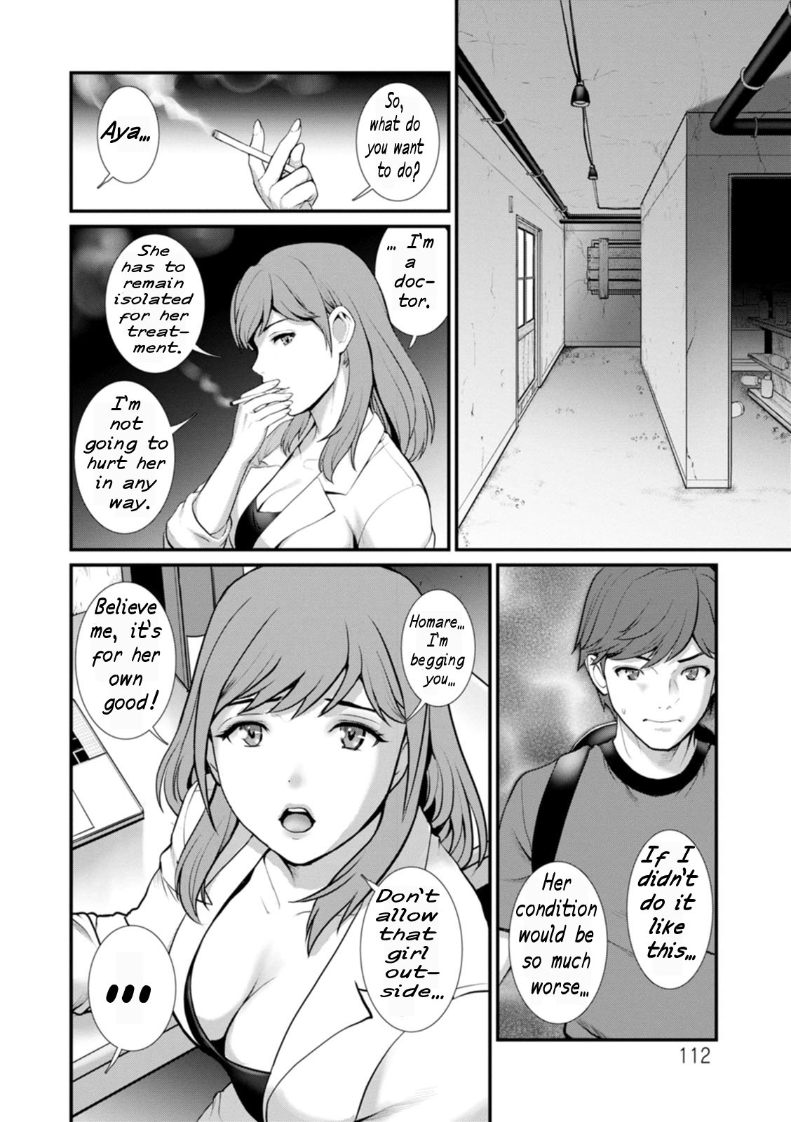 Honeymoon at 30 meters underground – page 112