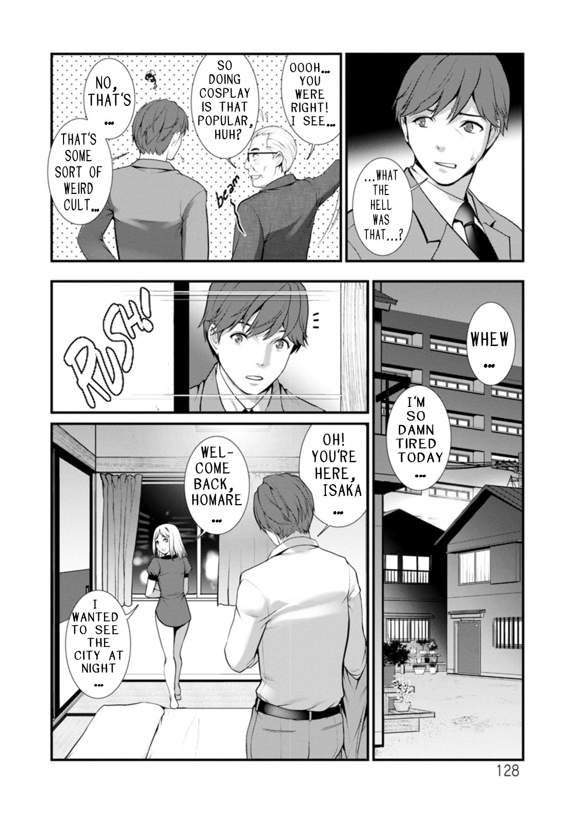 Honeymoon at 30 meters underground – page 128