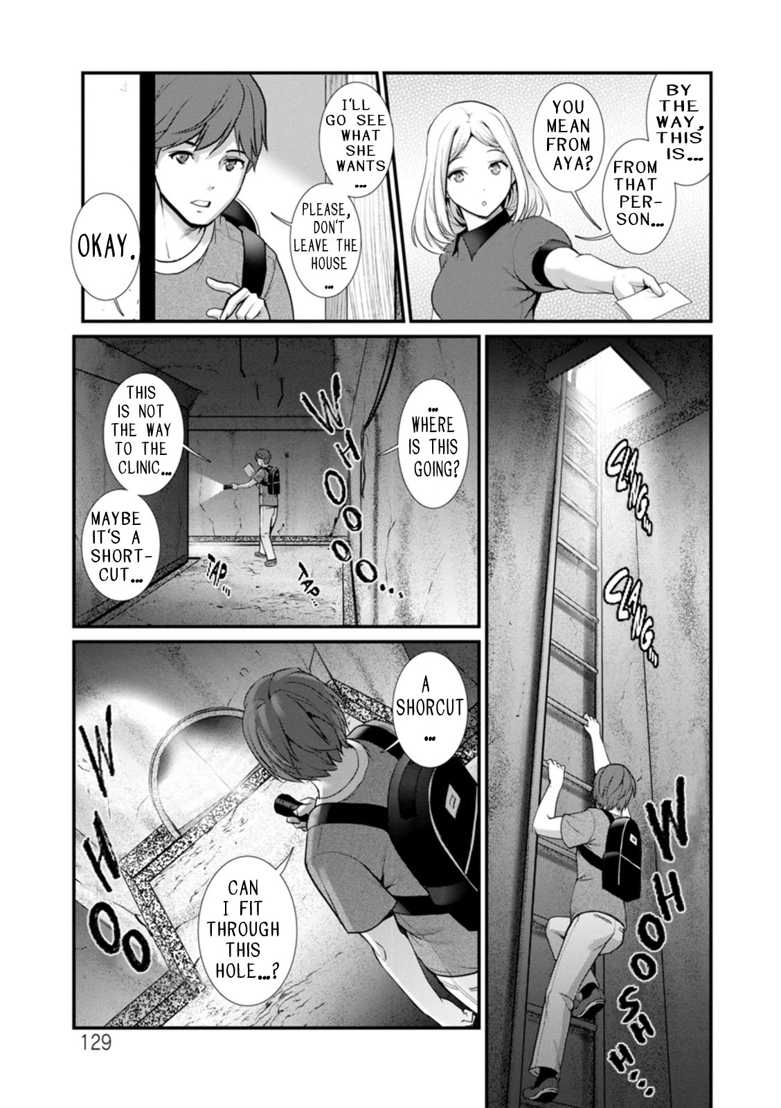 Honeymoon at 30 meters underground – page 129